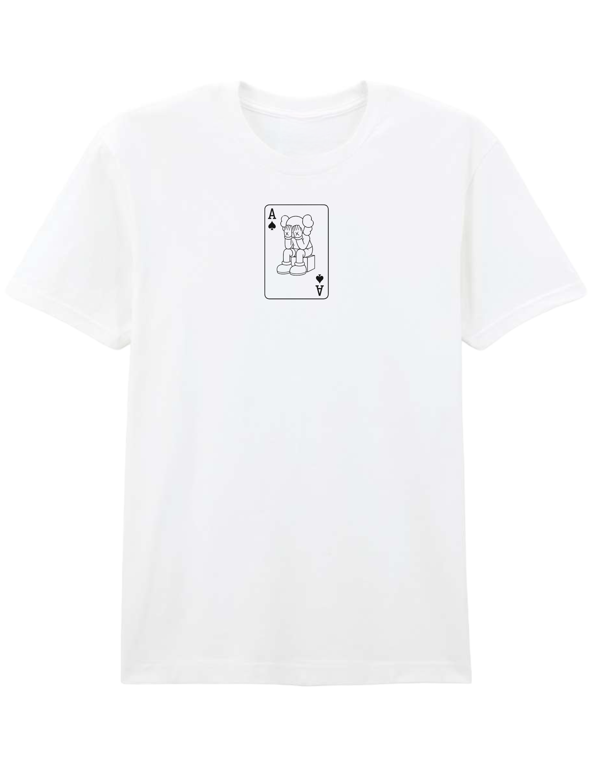 Kaws card tricou Bidup x Sneakers