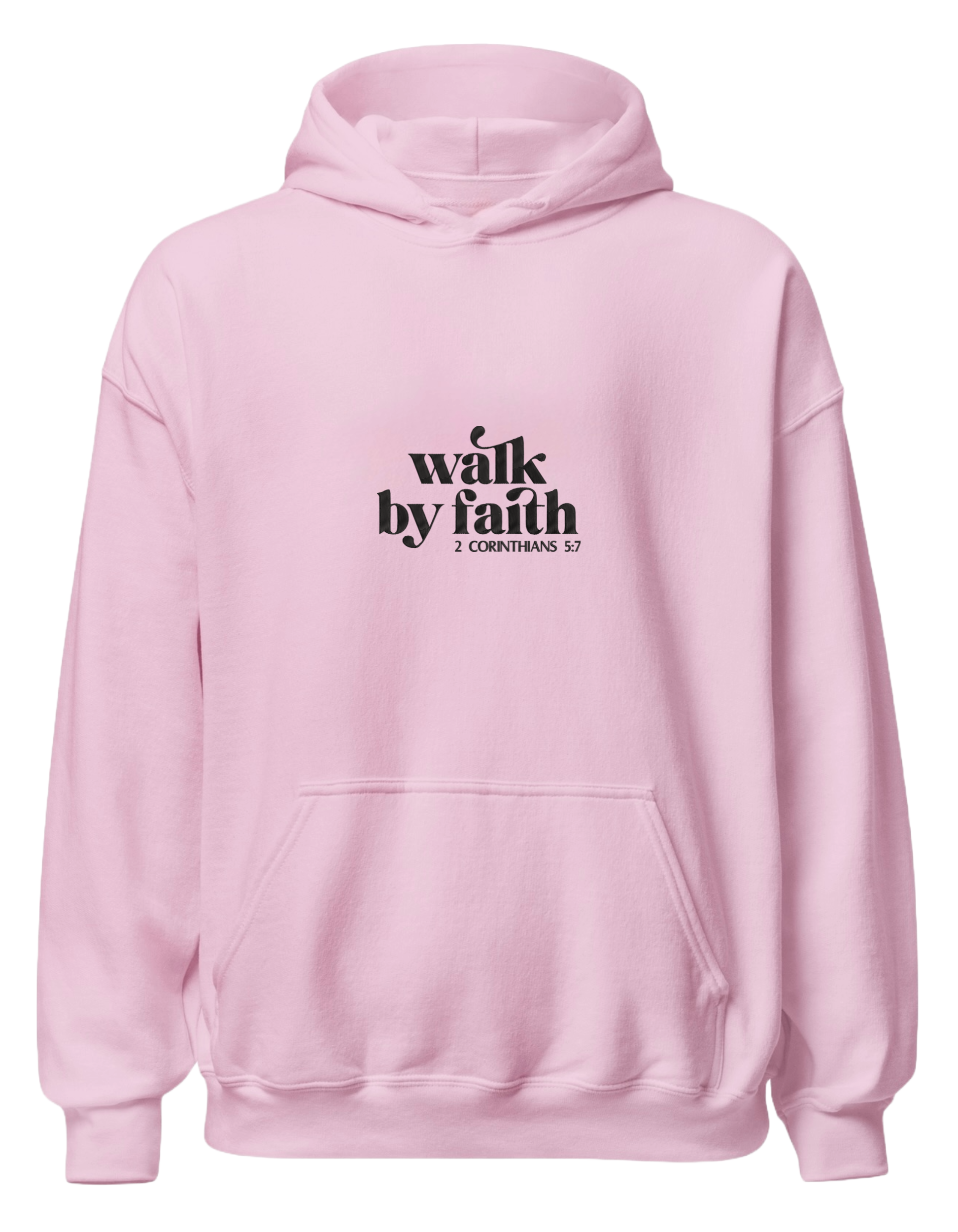 Walk by faith hoodie