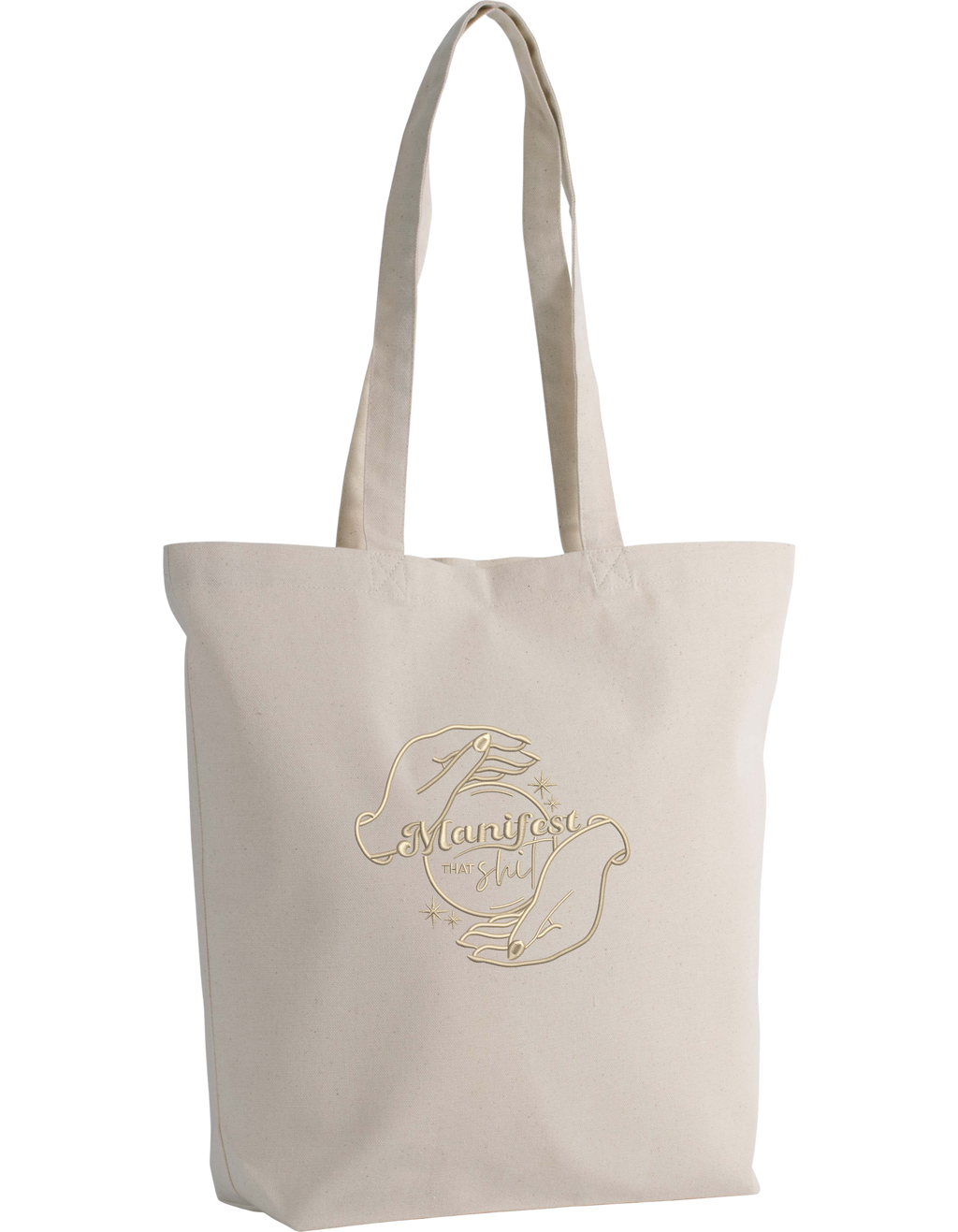 Manifest that shit tote bag