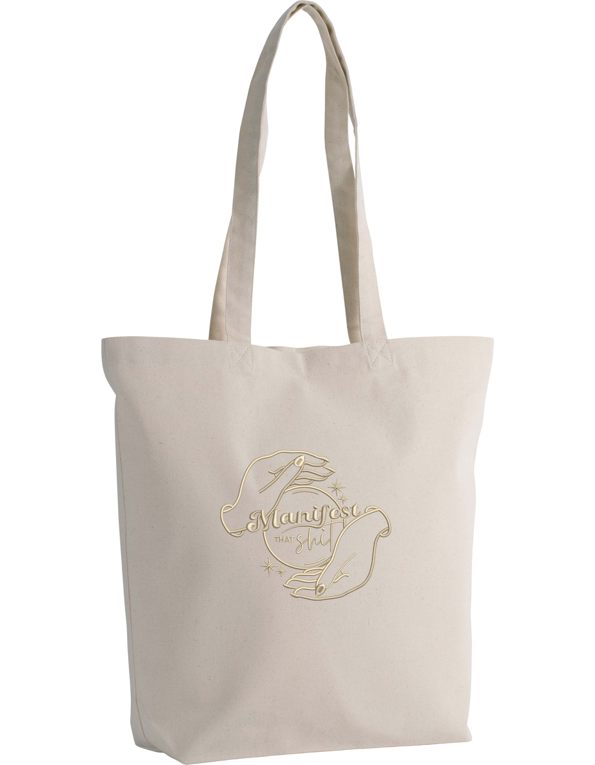 Manifest that shit tote bag