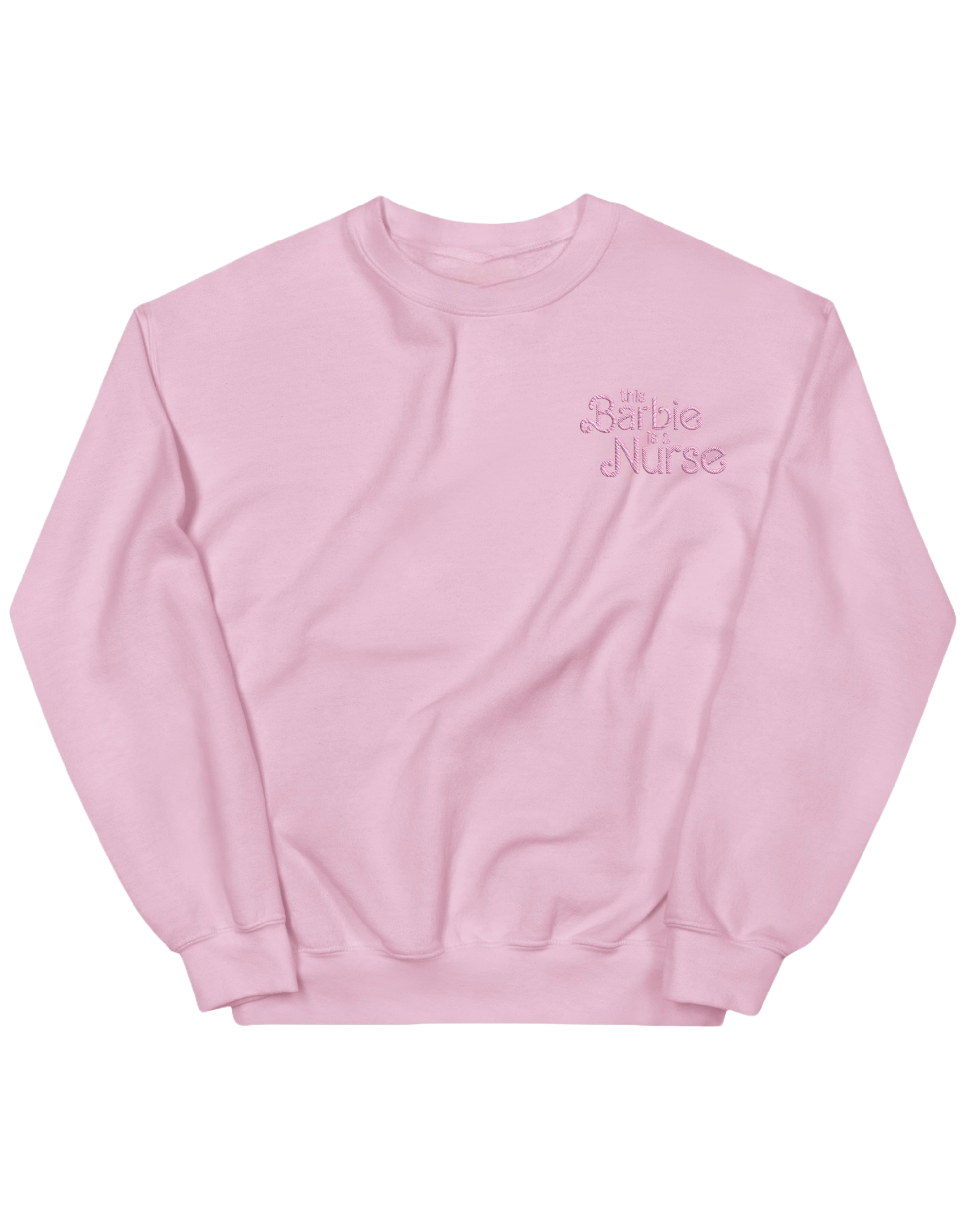Nurse barbie sweatshirt