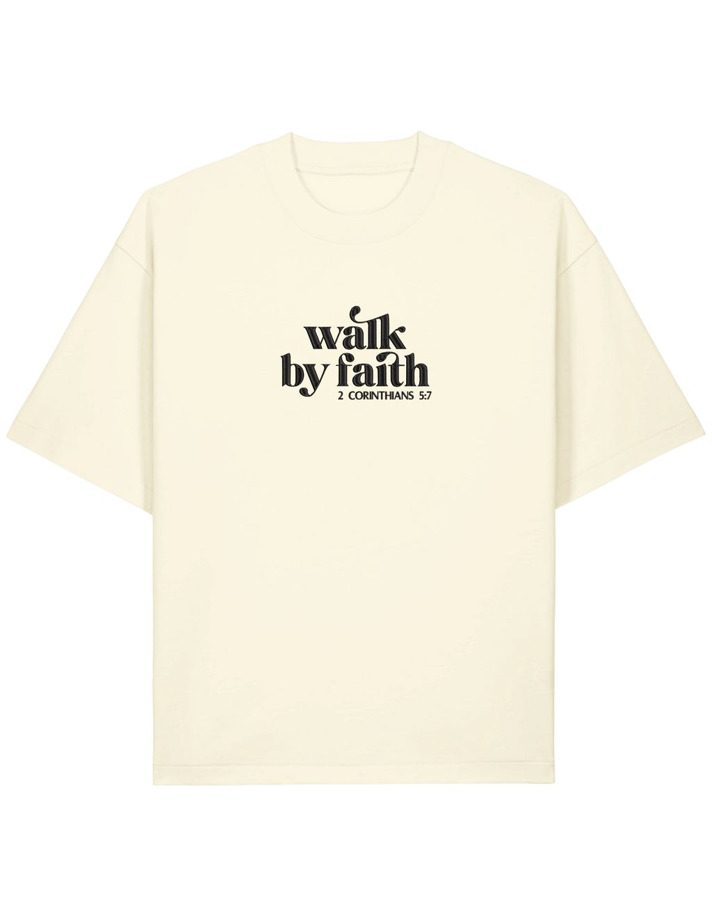 Walk by faith tricou