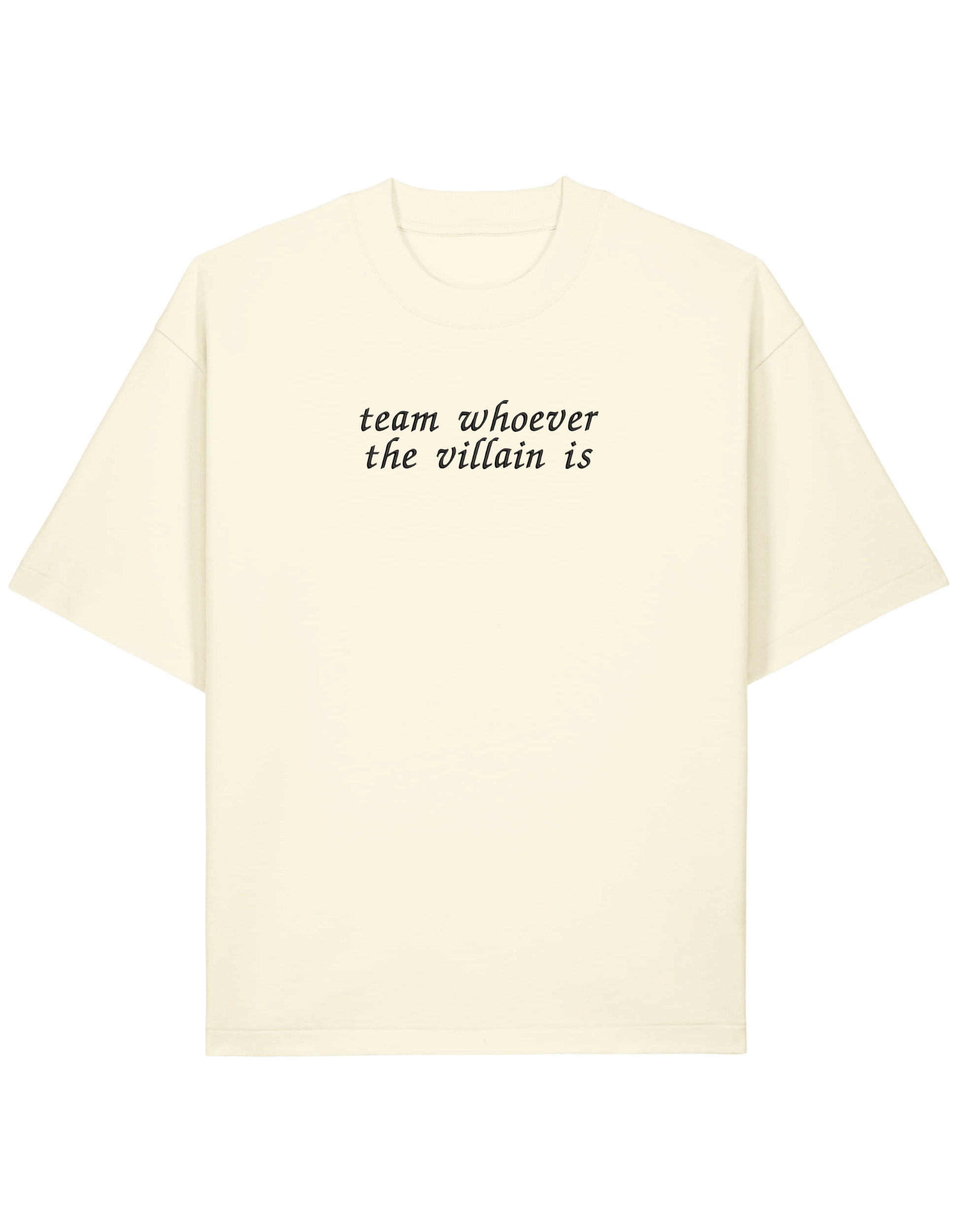 Team villain tricou bookish
