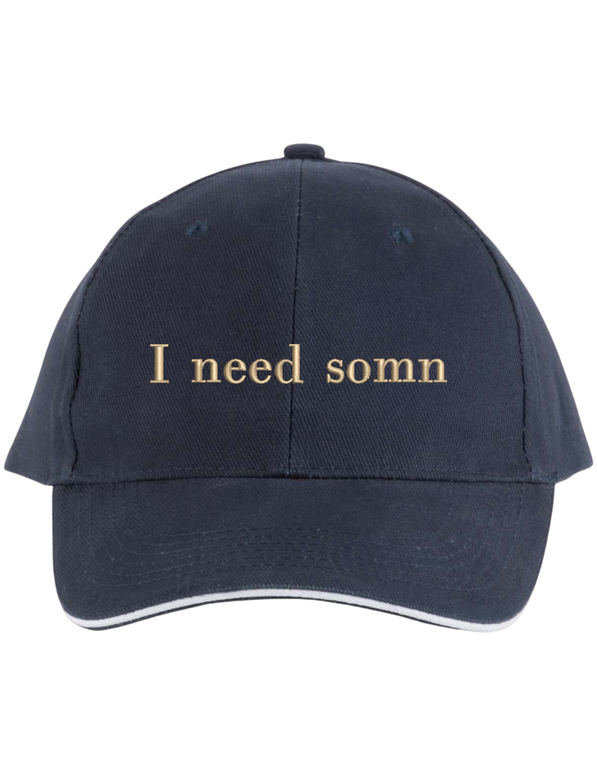 Sapca unisex I need somn brodata