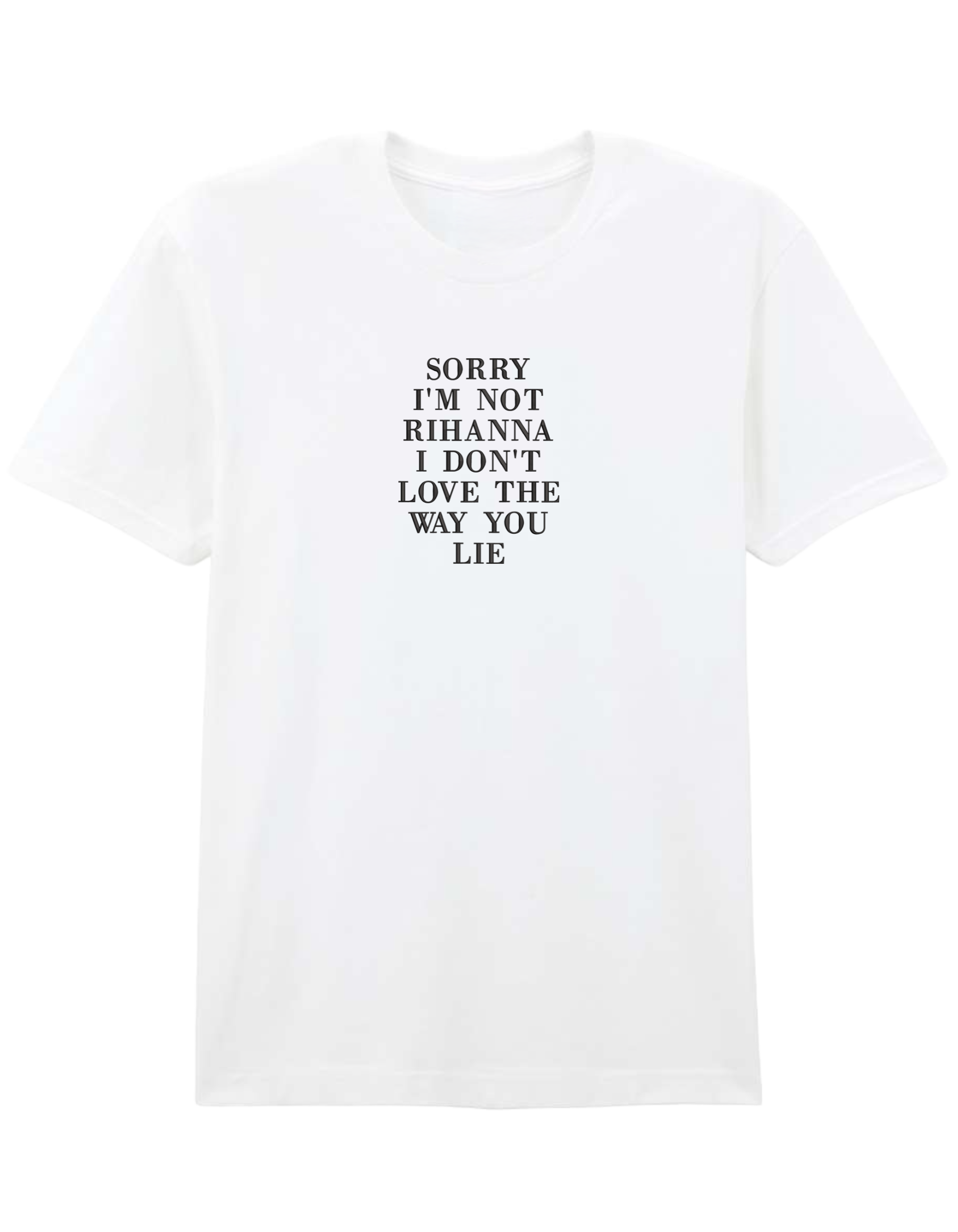 Not Rihanna tricou Bidup x Threadmuse