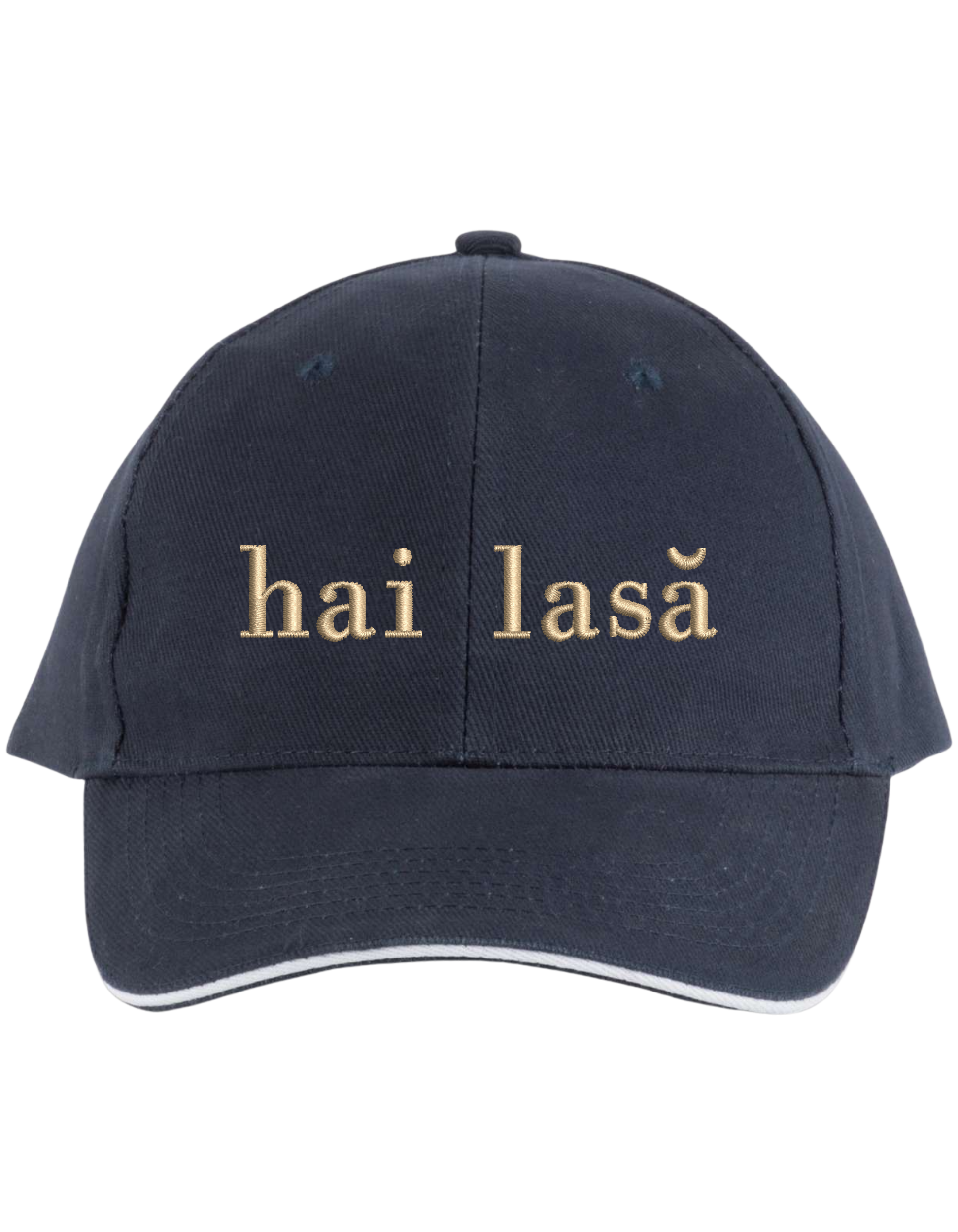 Sapca unisex Hai lasa brodata