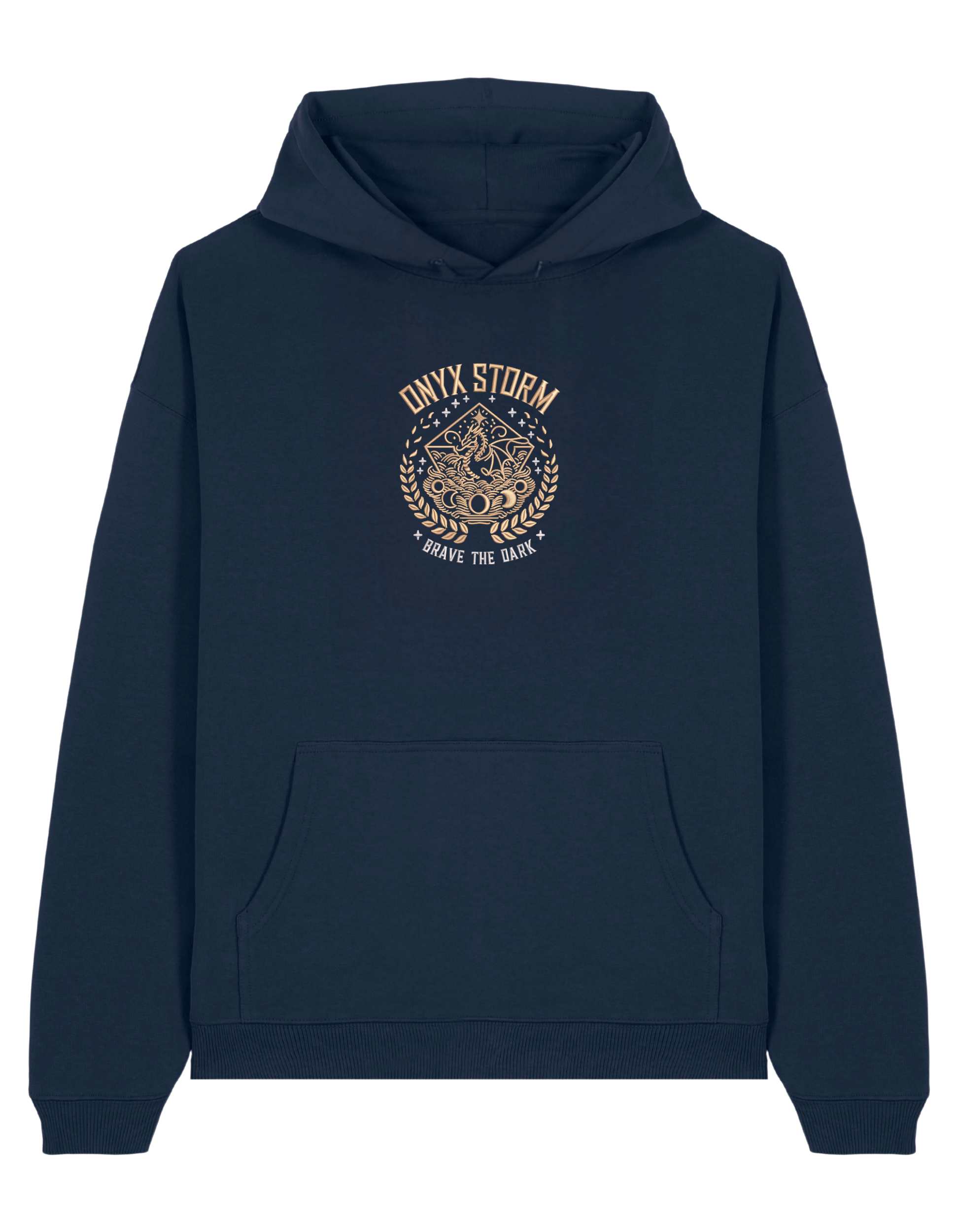 Onyx storm oversized hoodie Fourth Wing