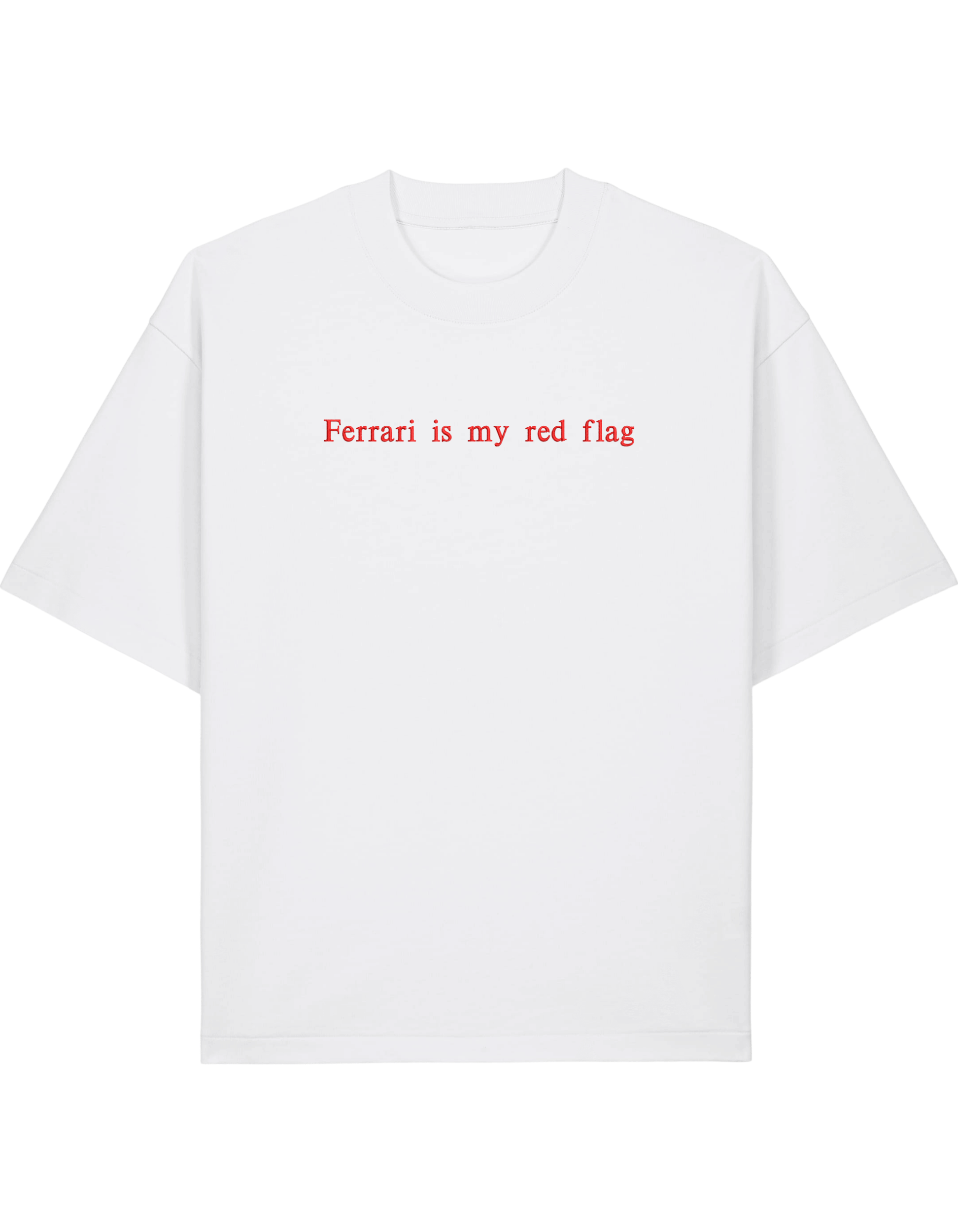Red flag tricou F1