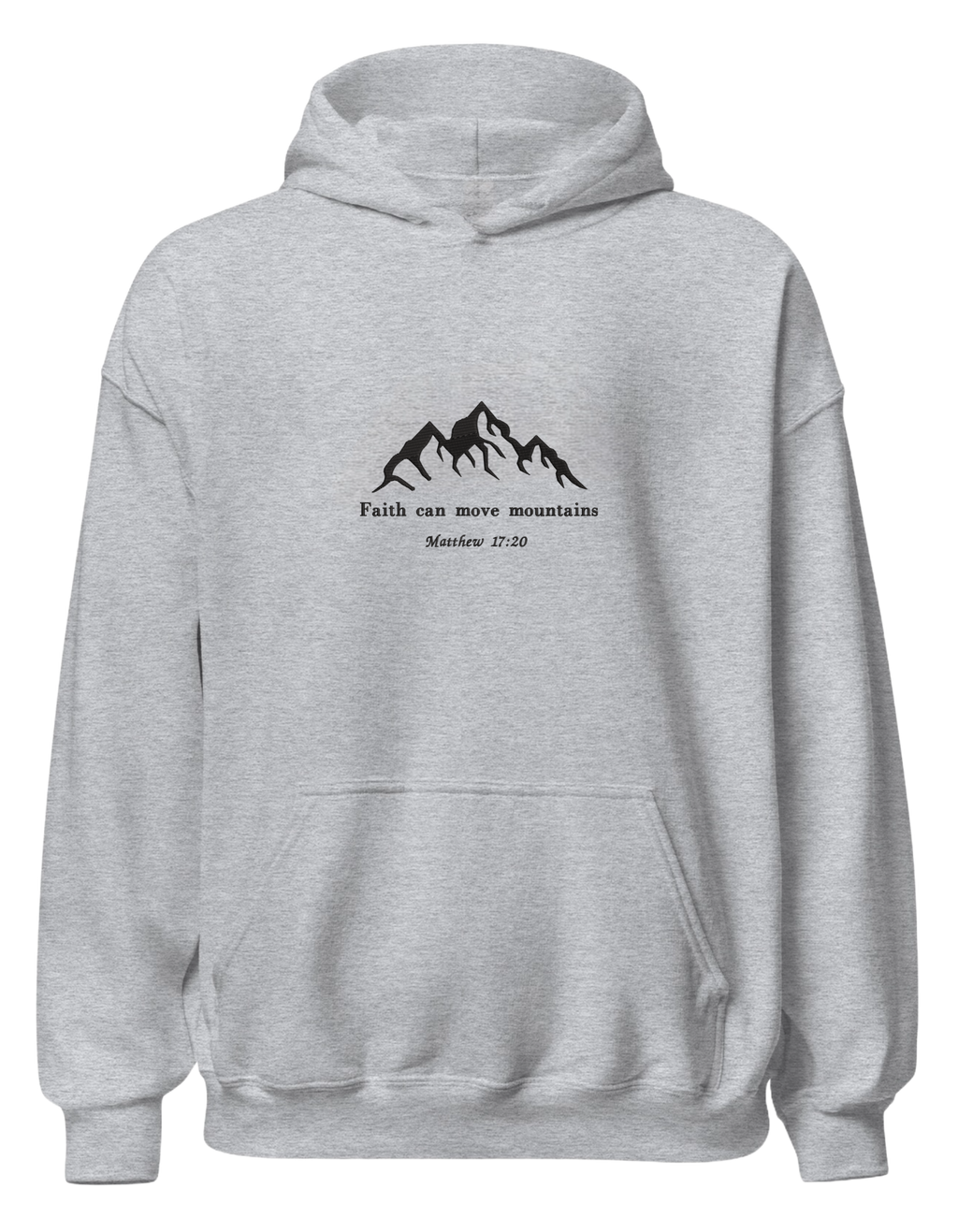 Move mountains hoodie