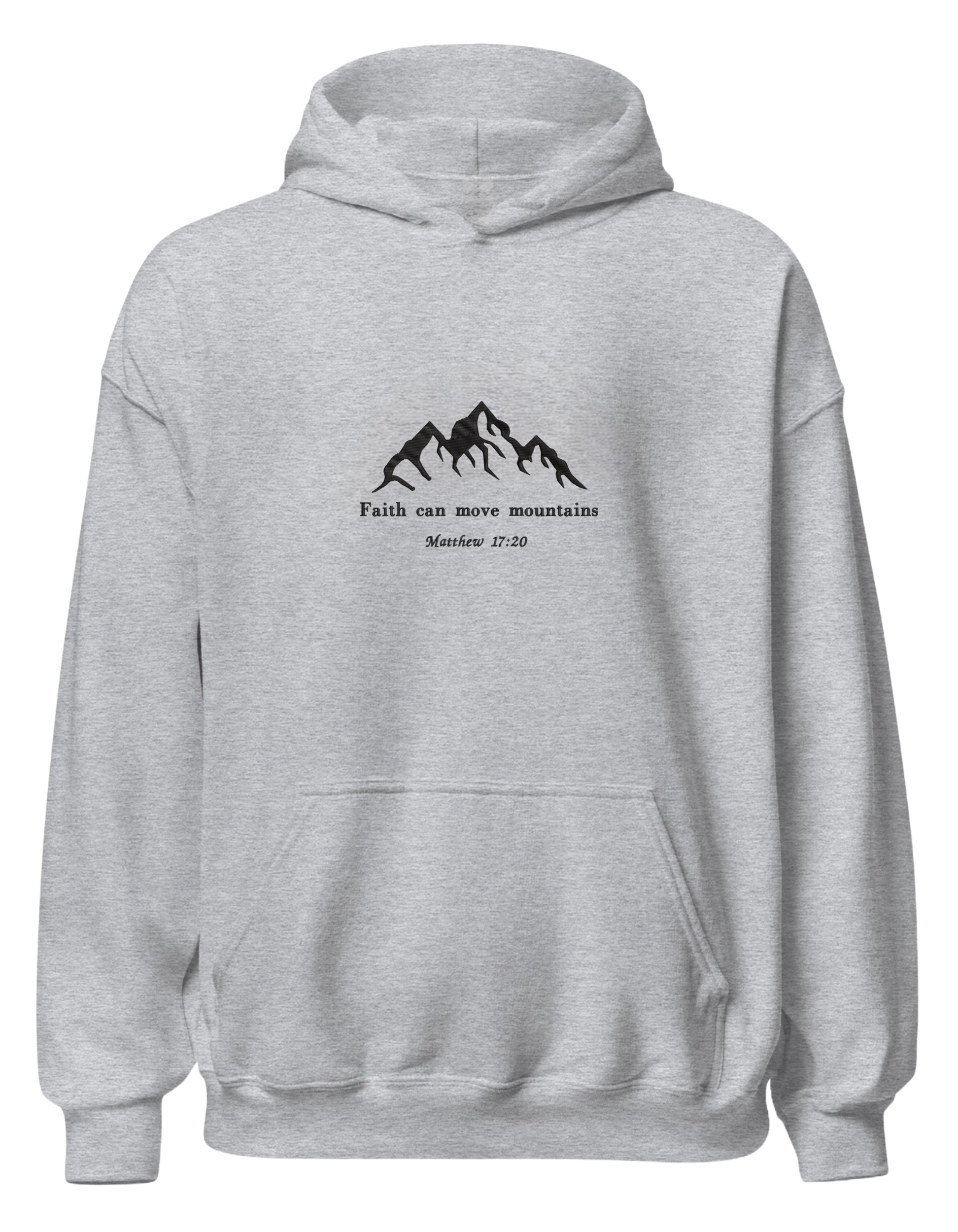 Move mountains hoodie