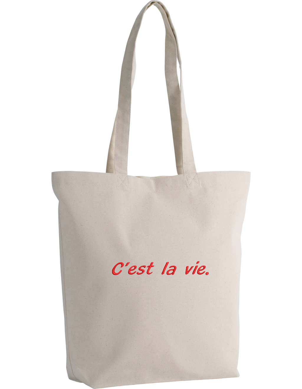 C'est la vie tote bag