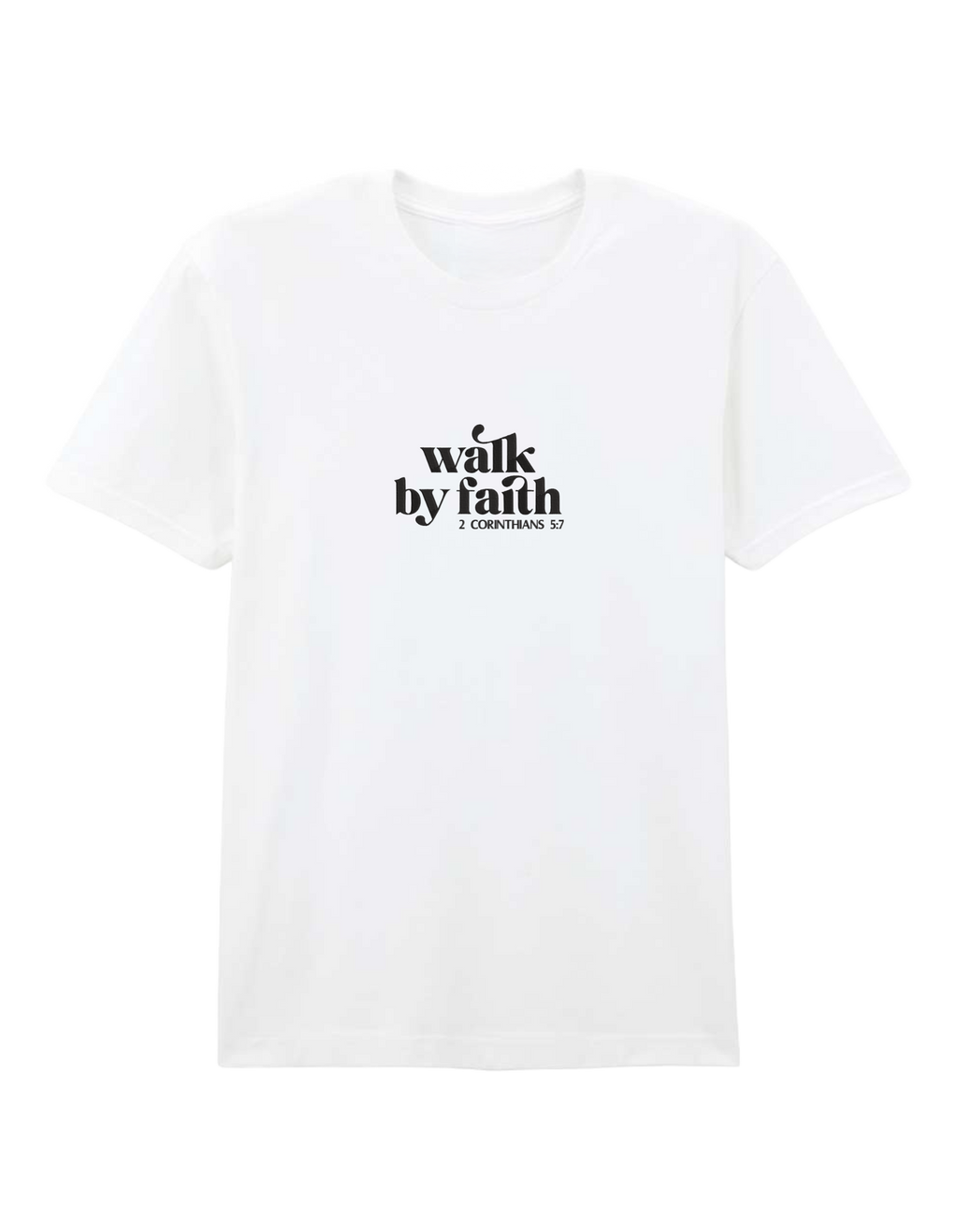 Walk by faith tricou