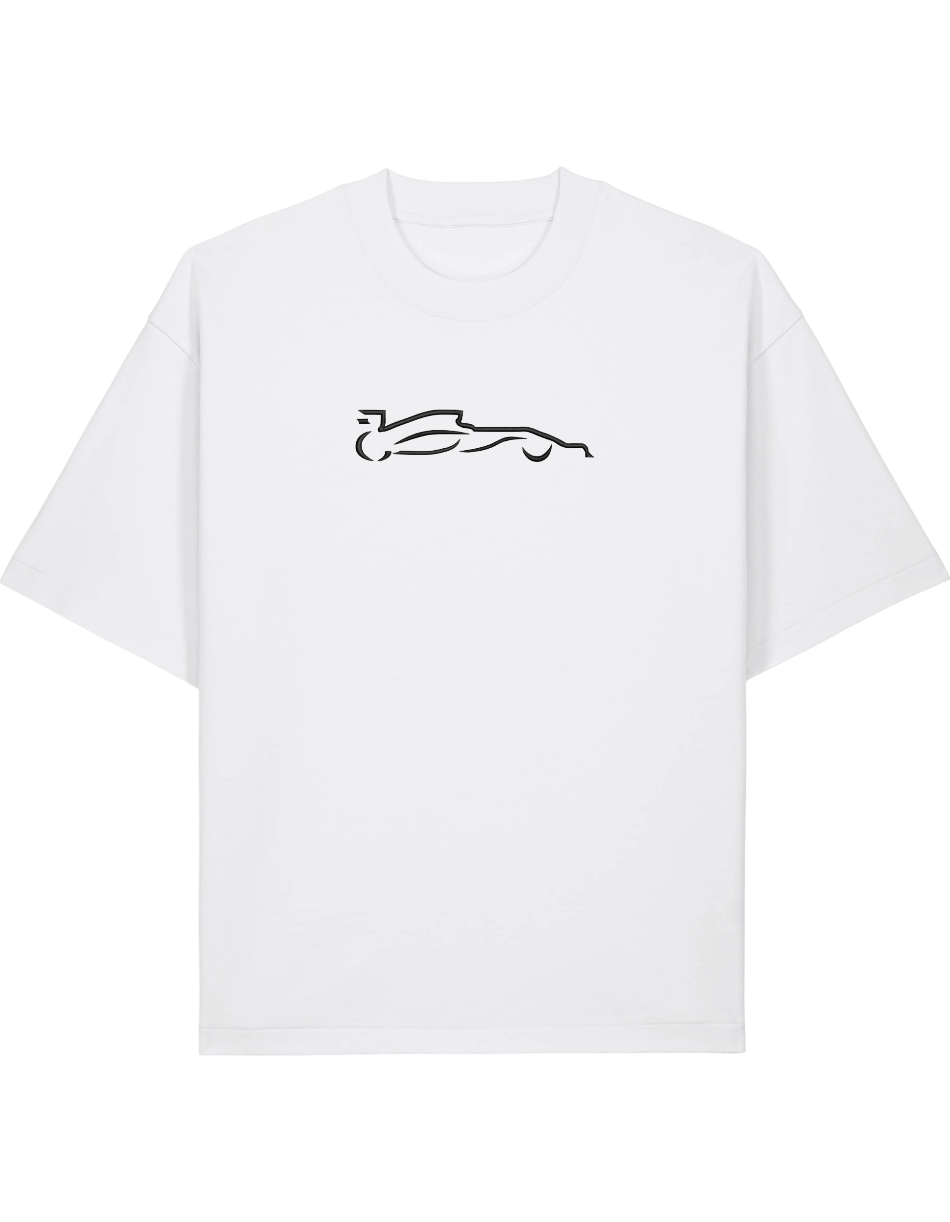 Race car outline tricou F1