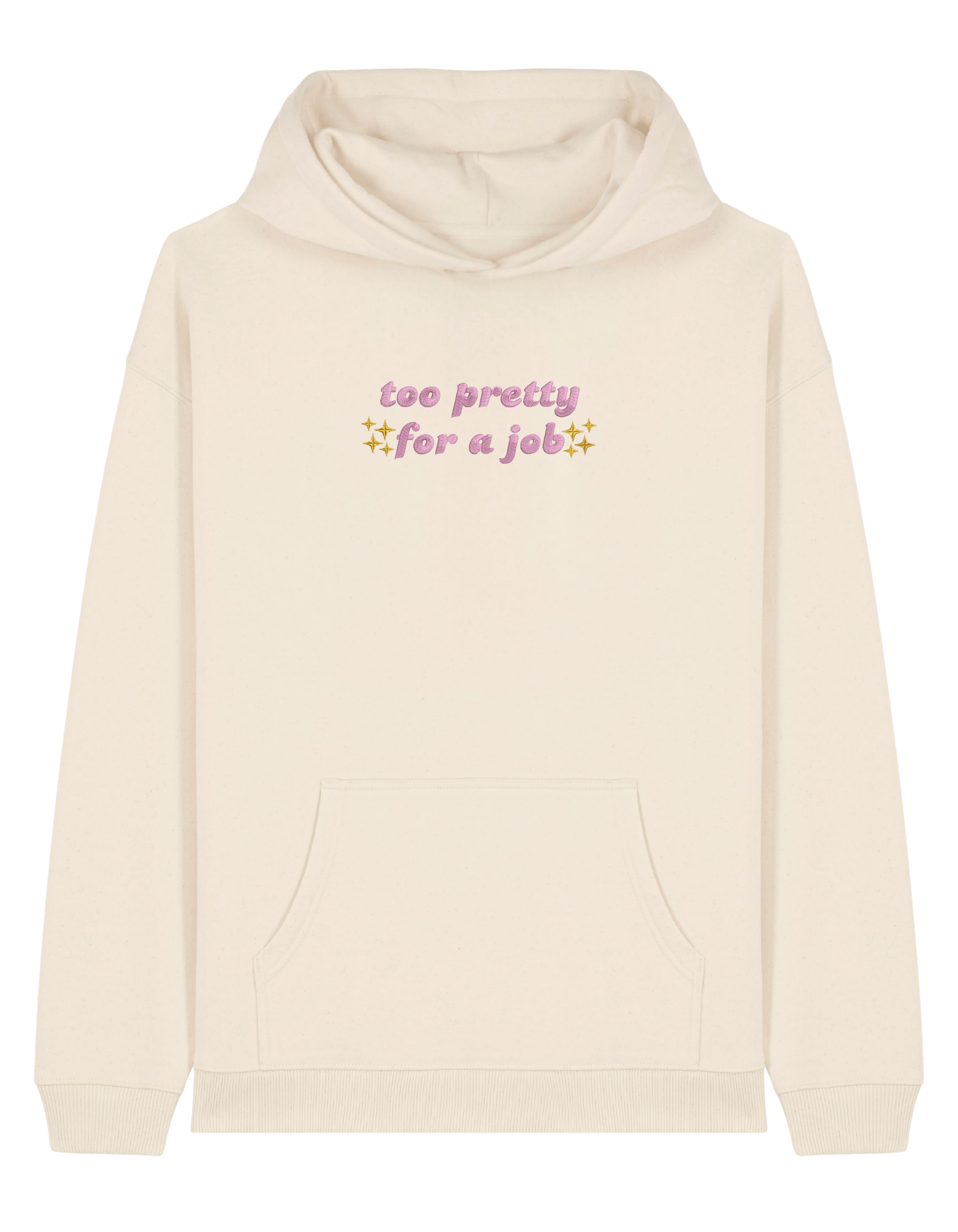 Too pretty hoodie Girly