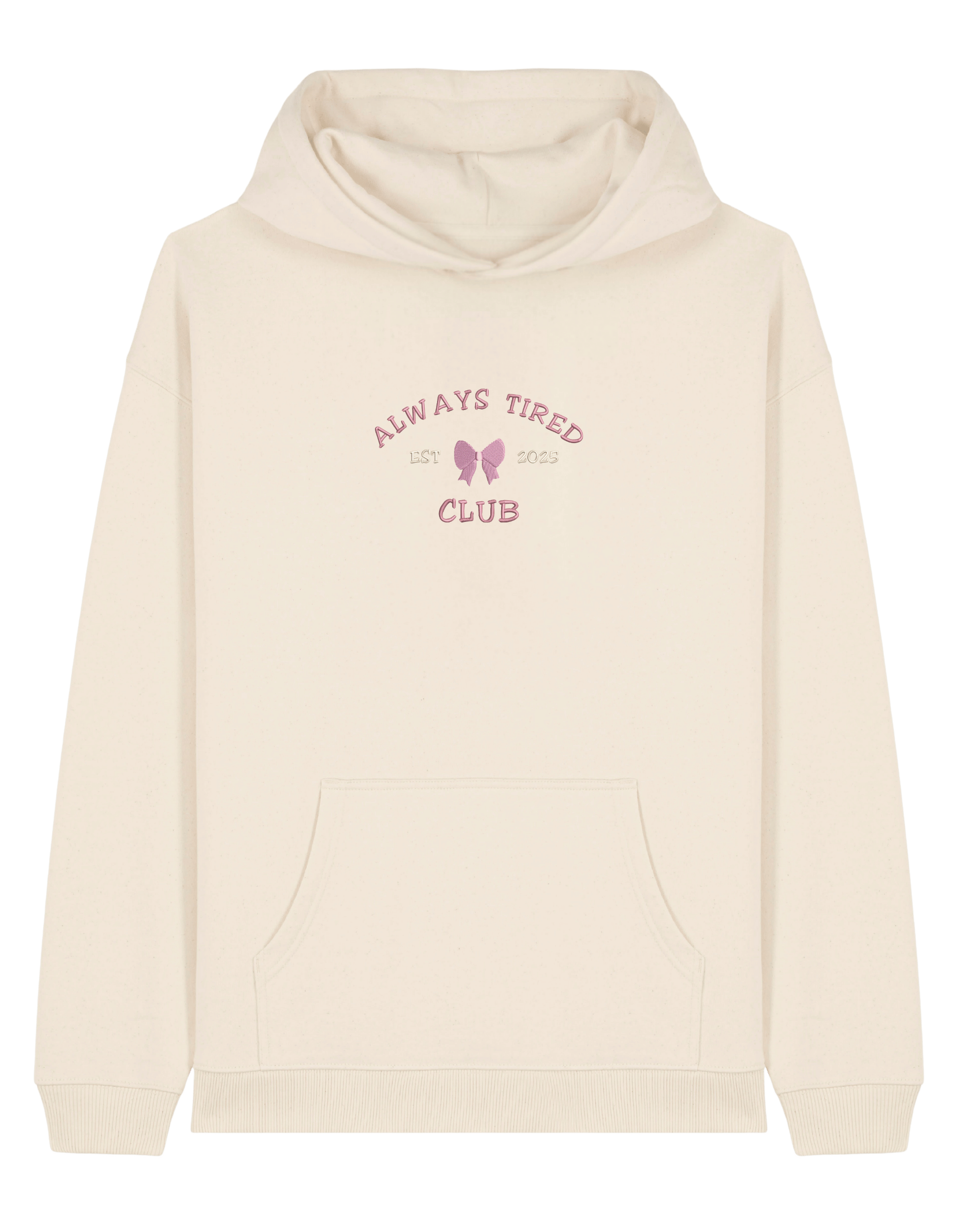 Always tired club hoodie Girly