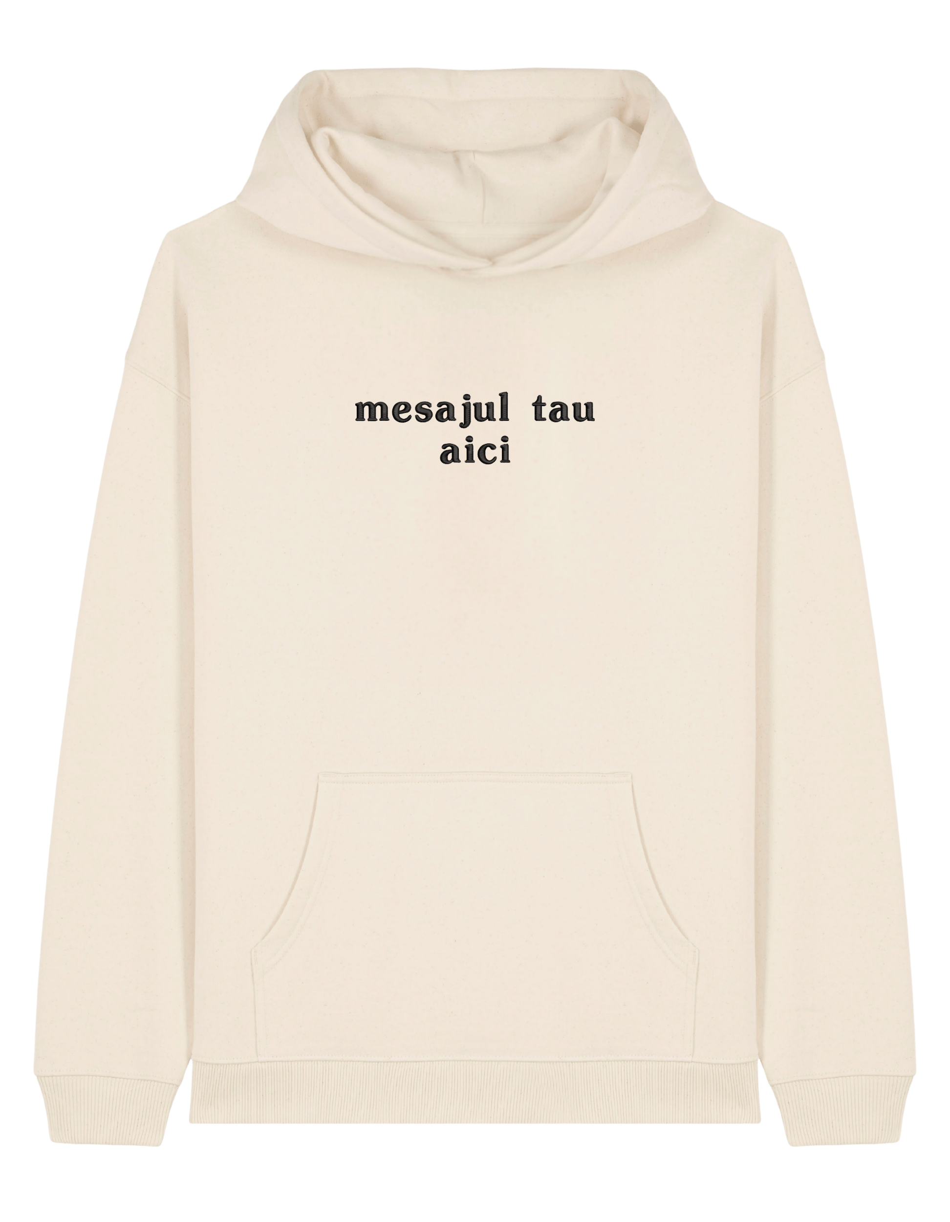 Hanorac personalizat font basic