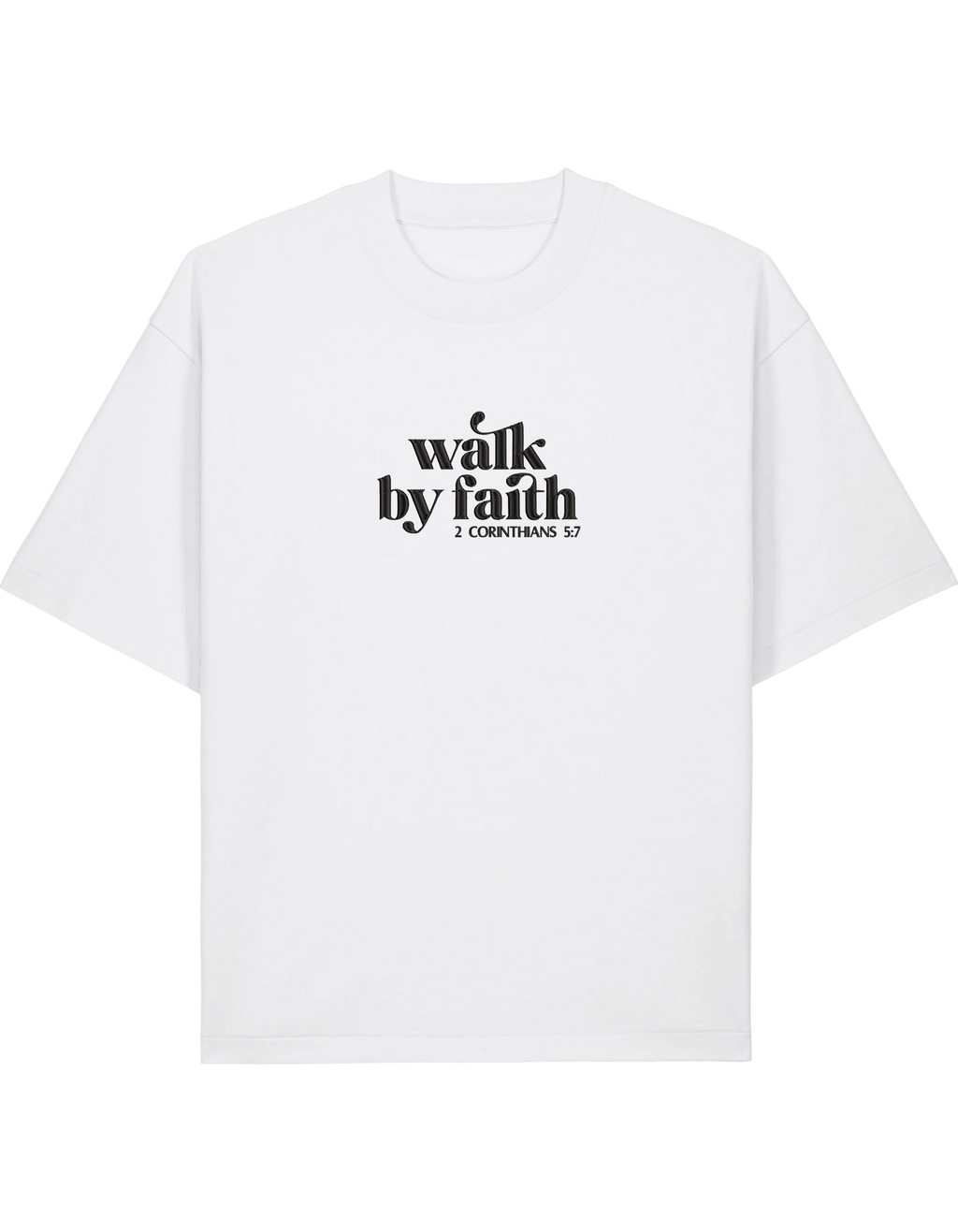 Walk by faith tricou