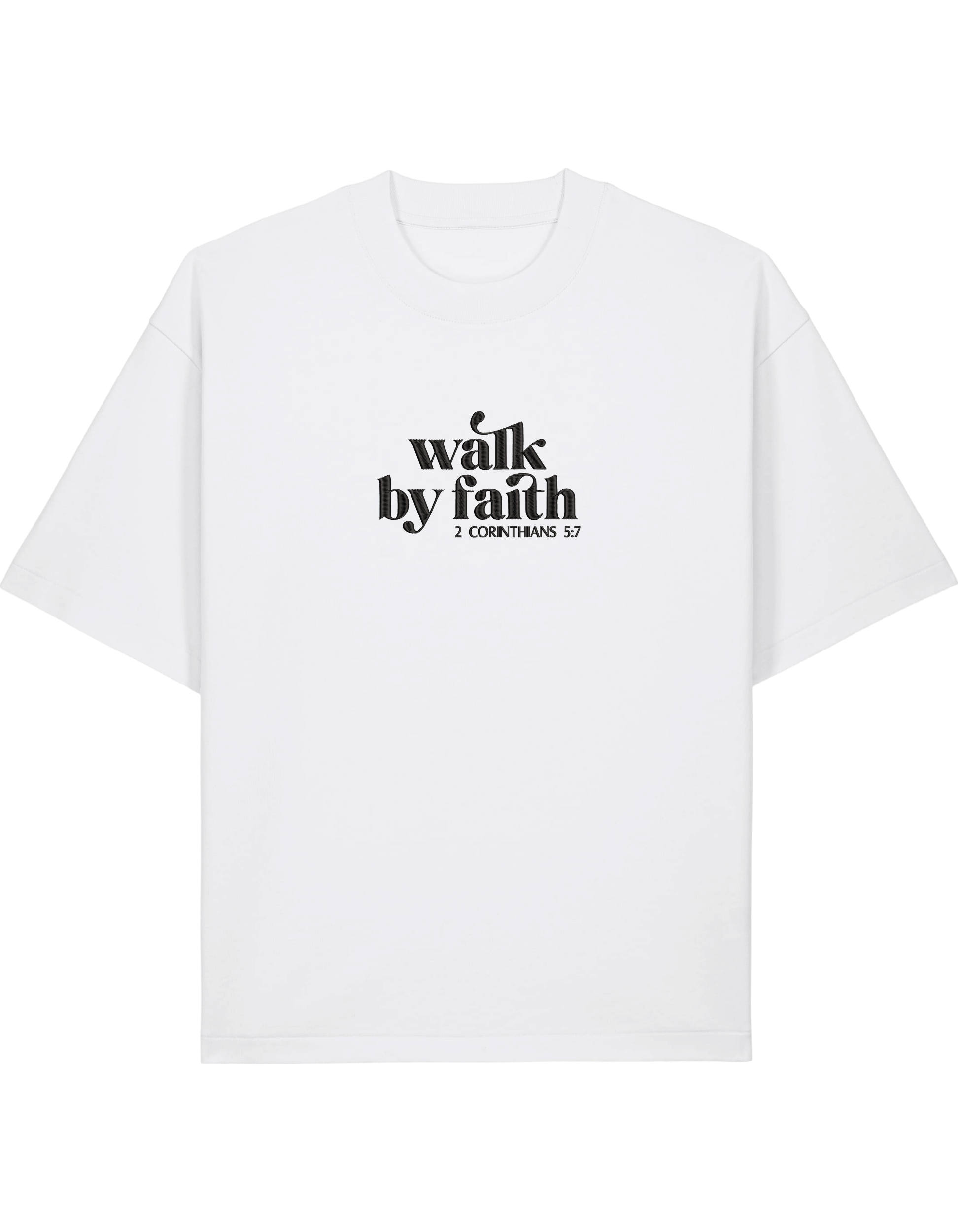 Walk by faith tricou