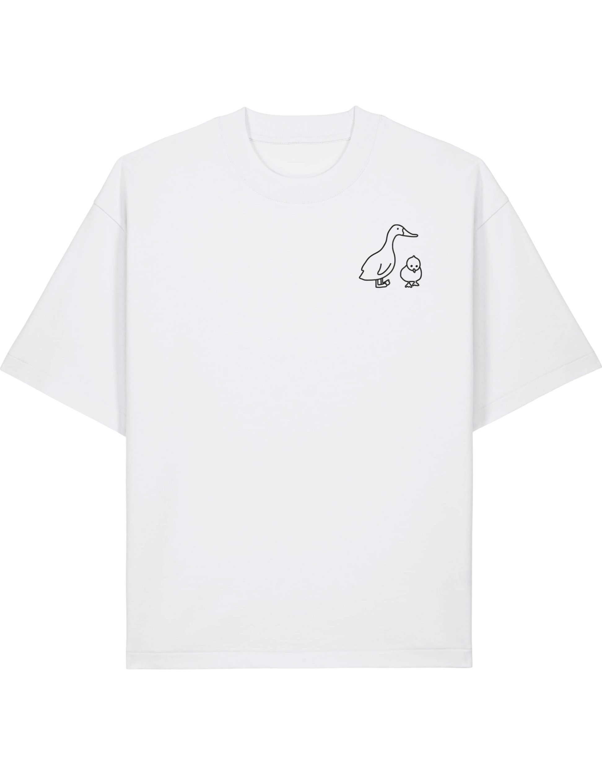 Duck and chick tricou Friends