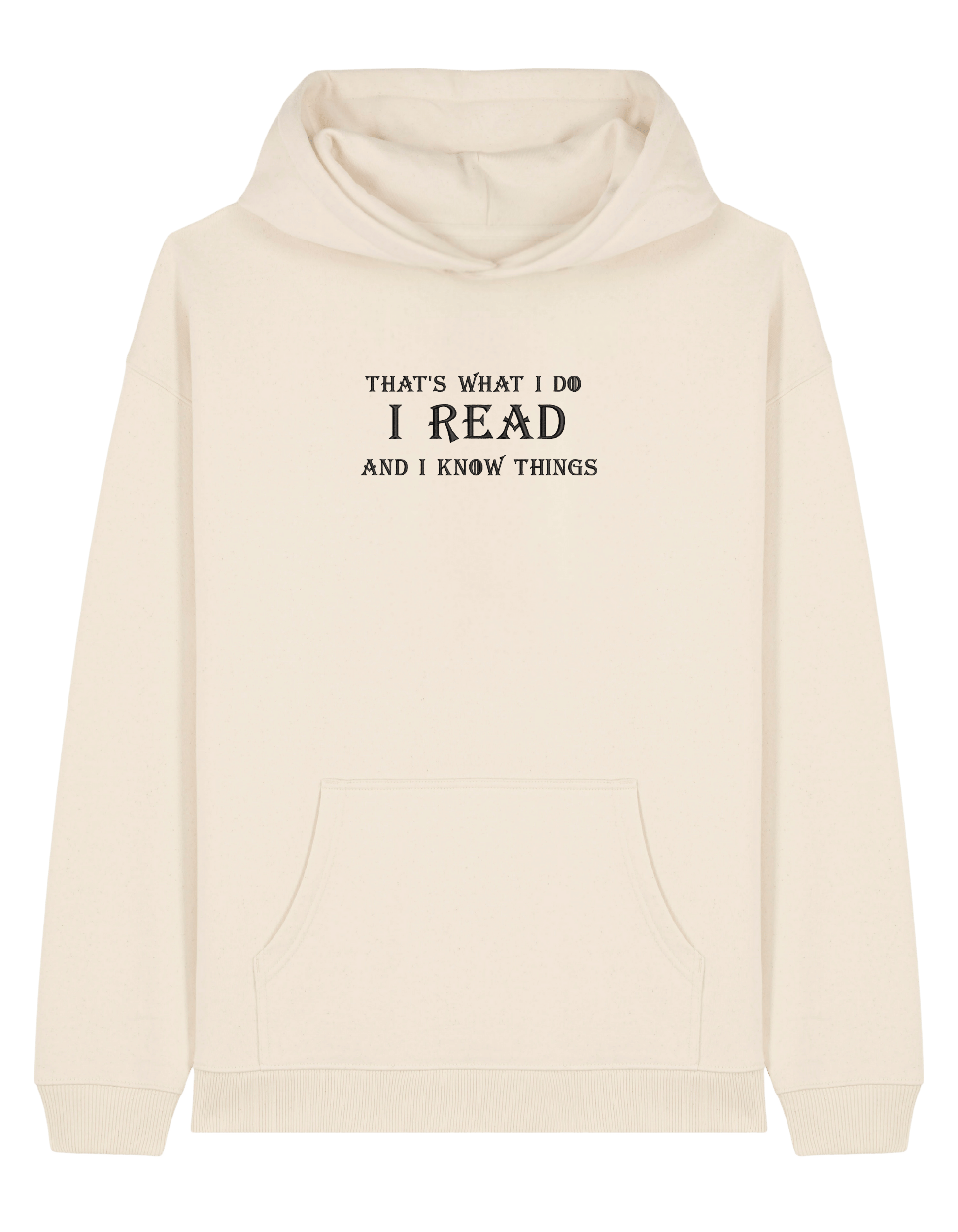 I know things hoodie Game of Thrones