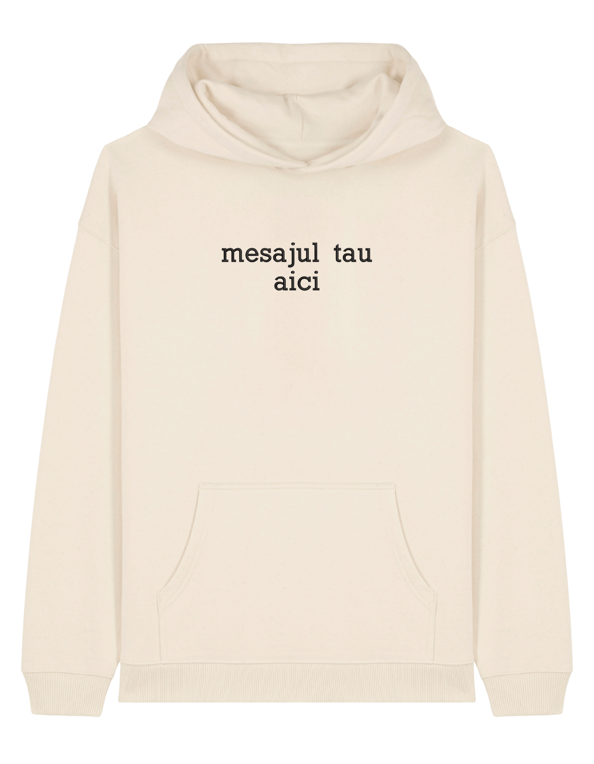 Hanorac personalizat font sherif