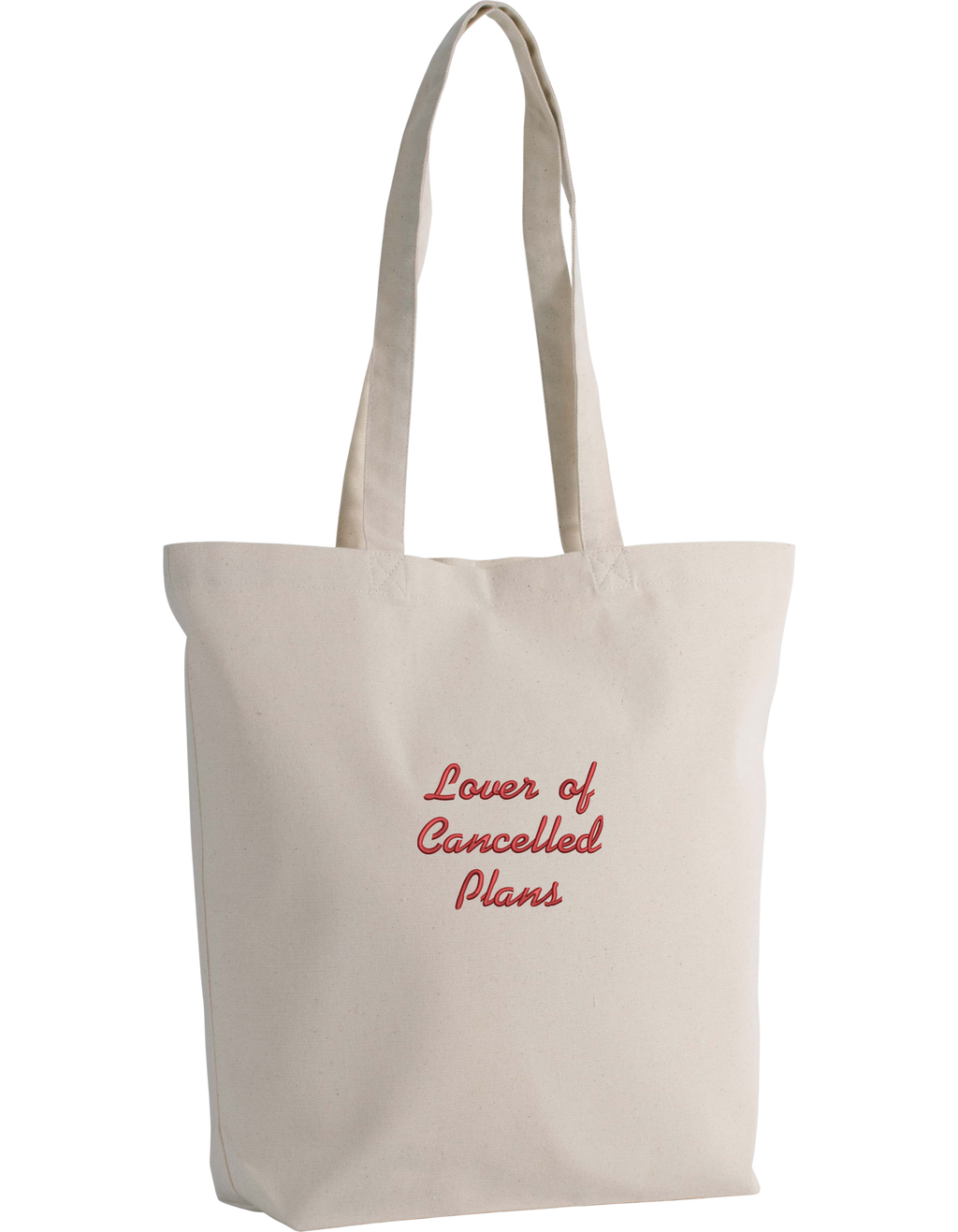 Cancelled plans tote bag
