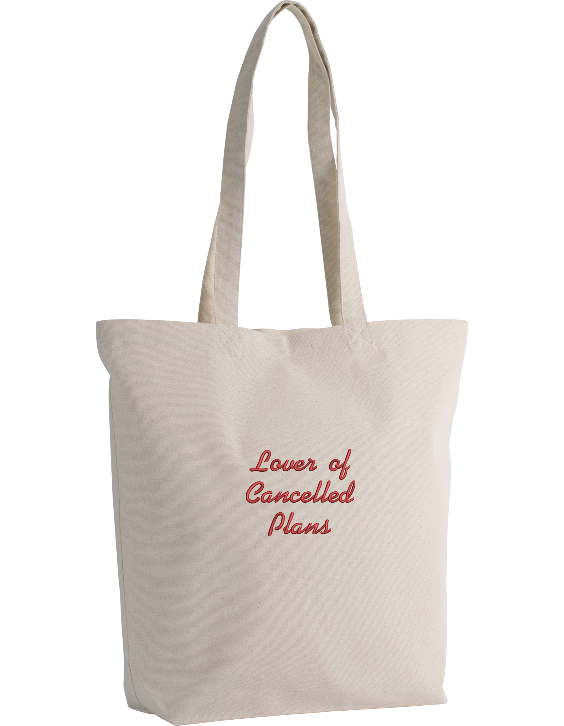 Cancelled plans tote bag