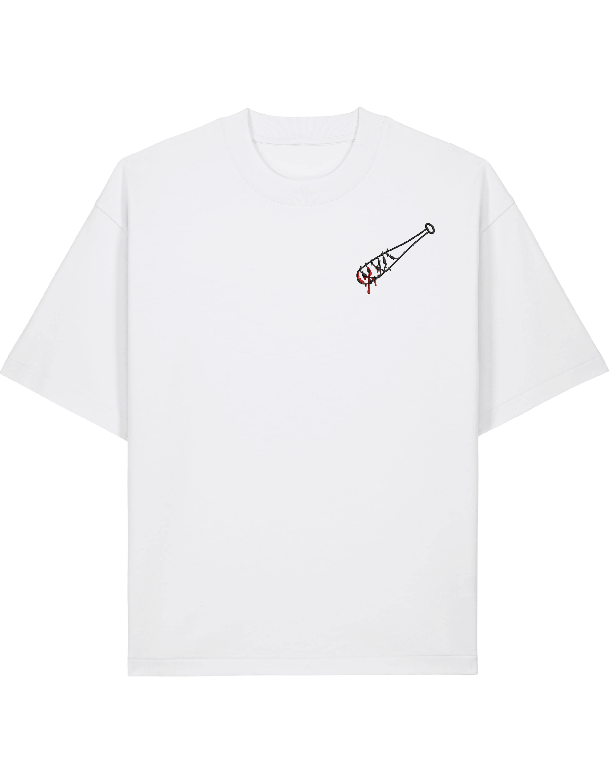 Bloody bat tricou The Walking Dead