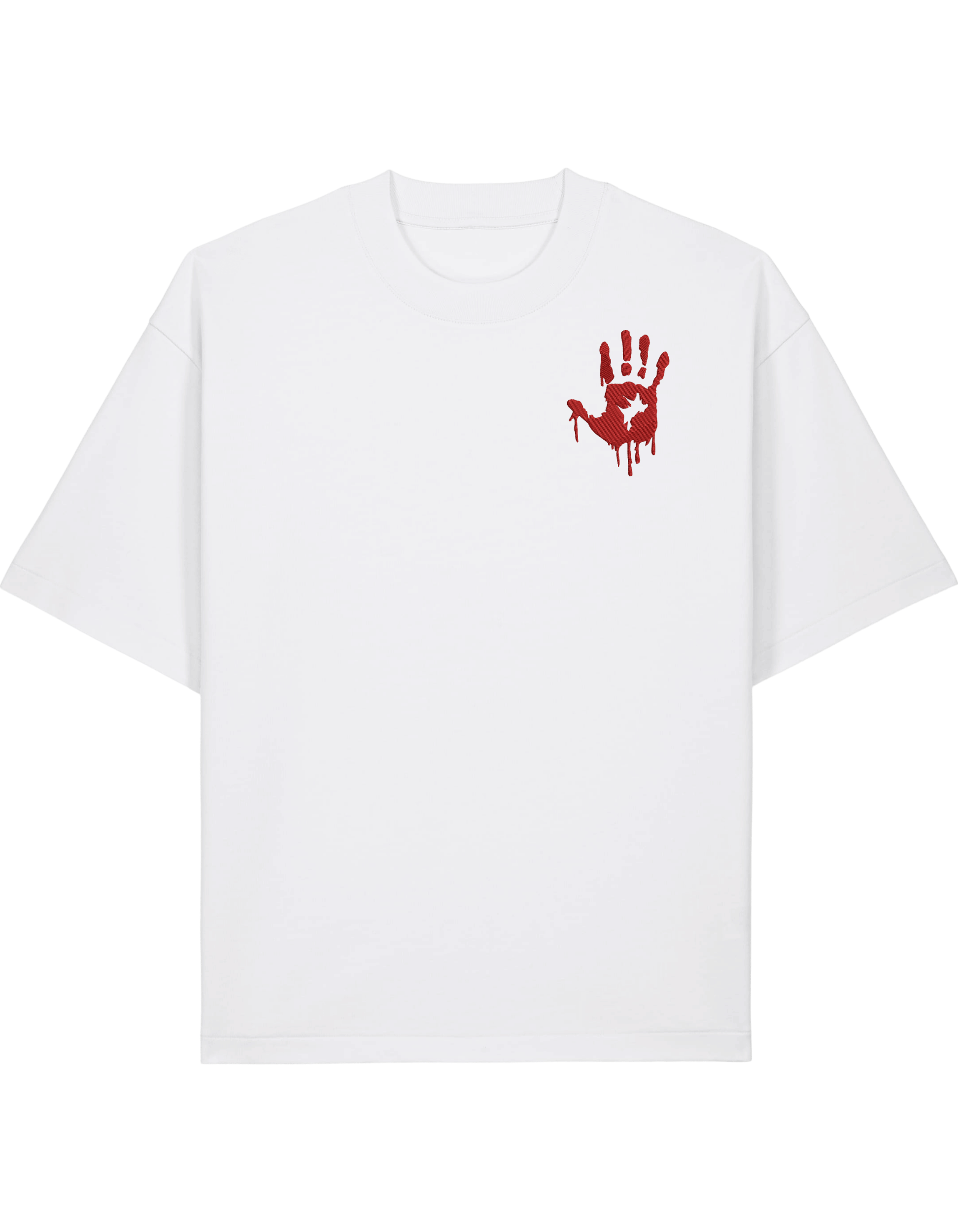 Bloody hand tricou The Walking Dead