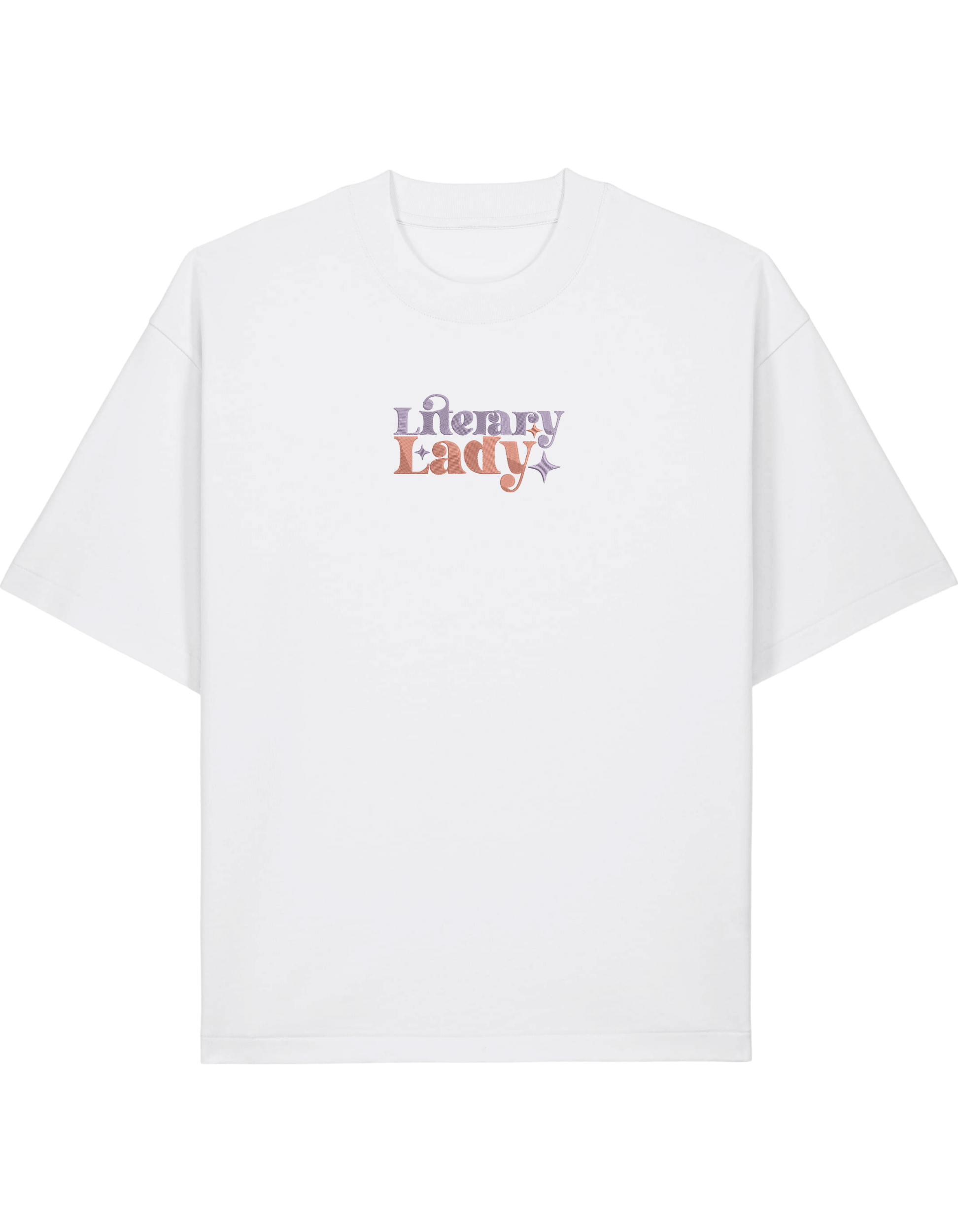 Lady tricou bookish