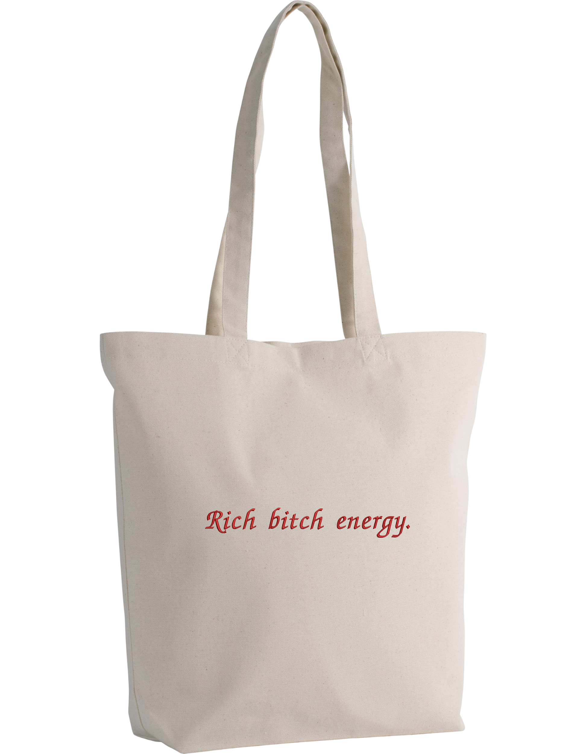 Rich bitch energy tote bag