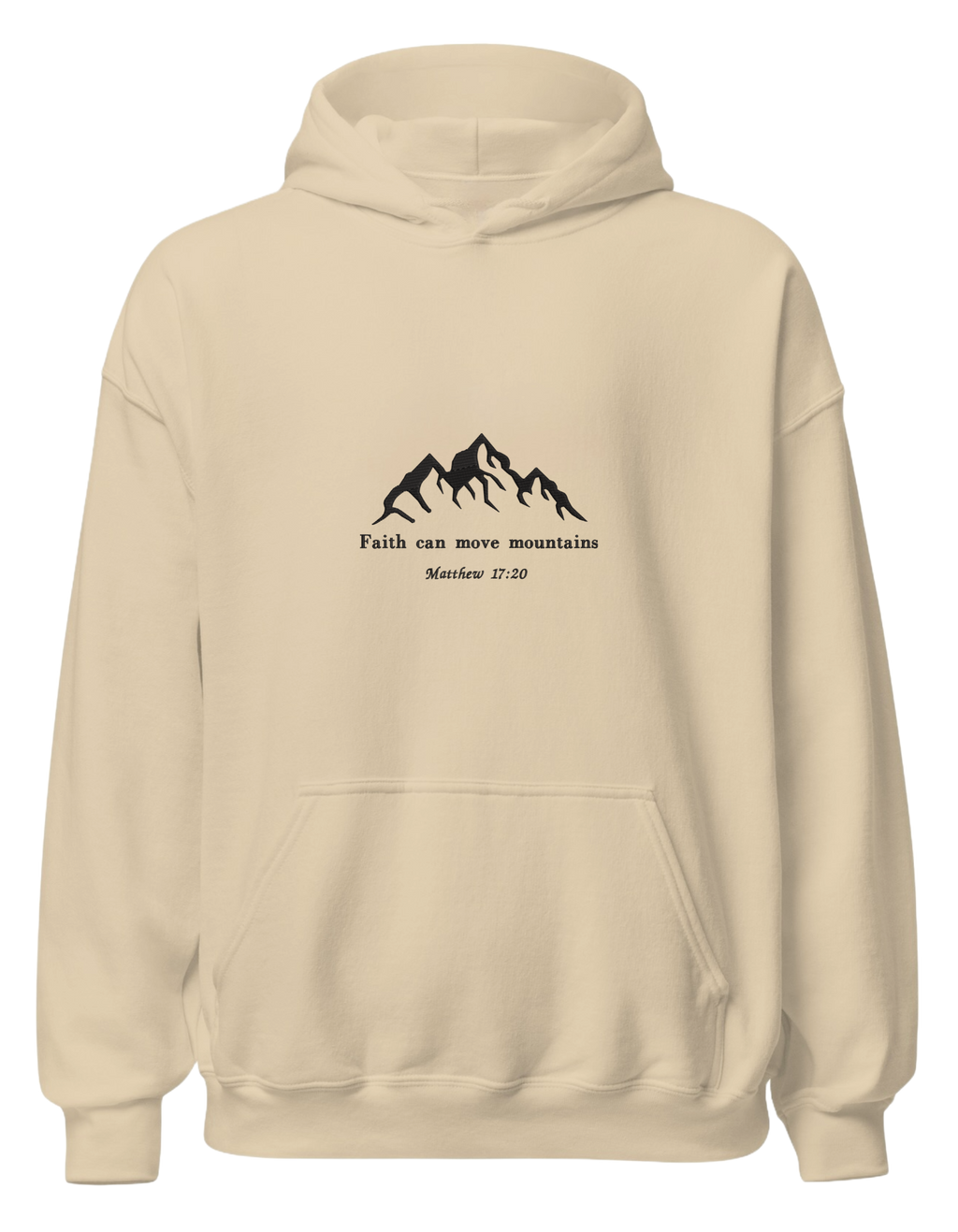 Move mountains hoodie