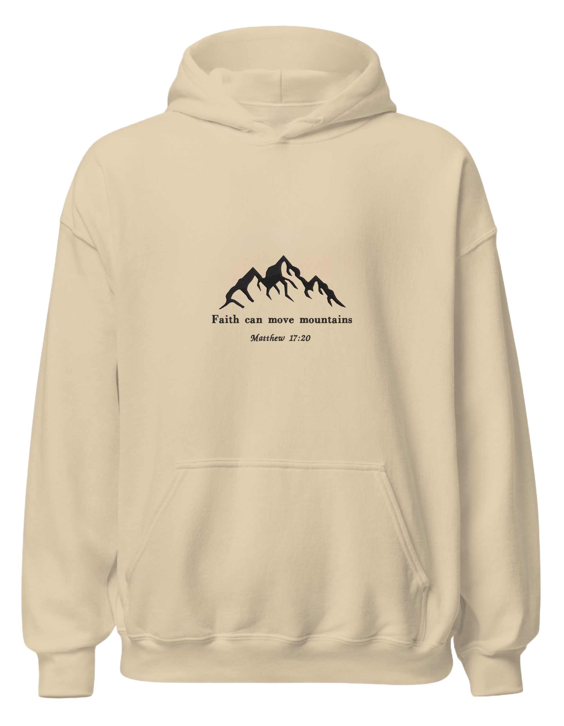 Move mountains hoodie