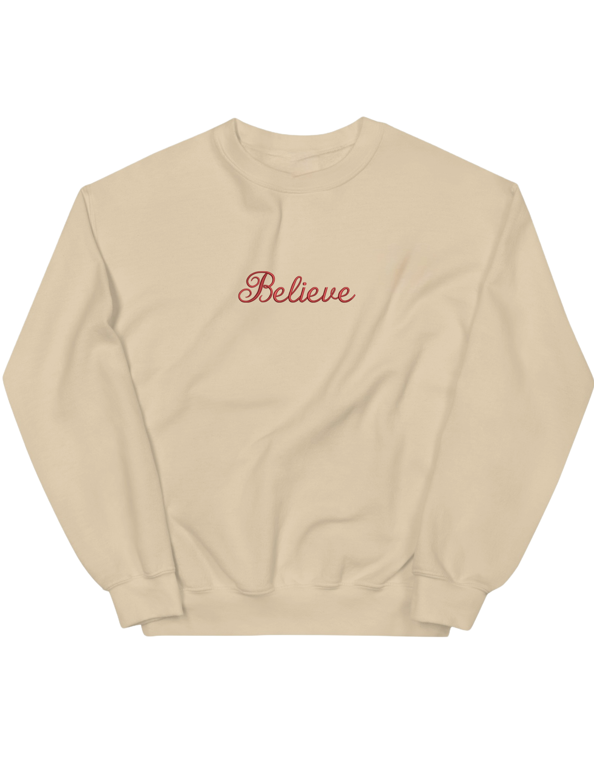 Believe sweatshirt