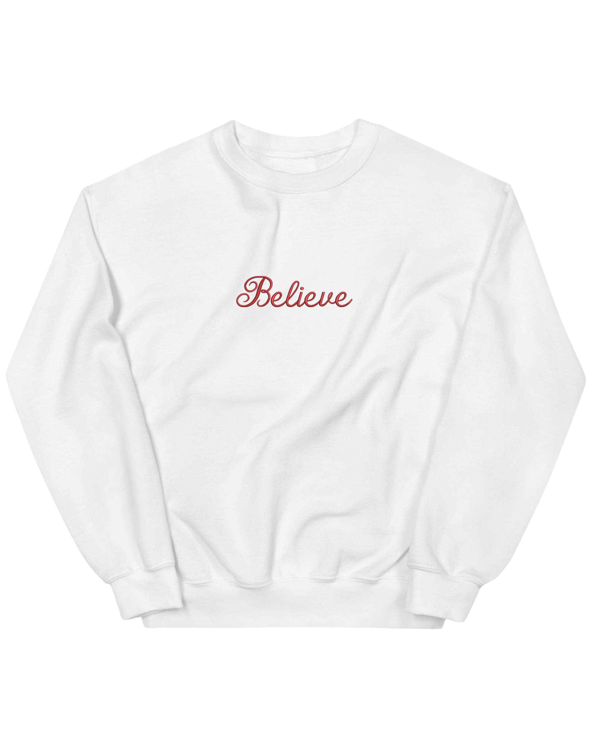 Believe sweatshirt