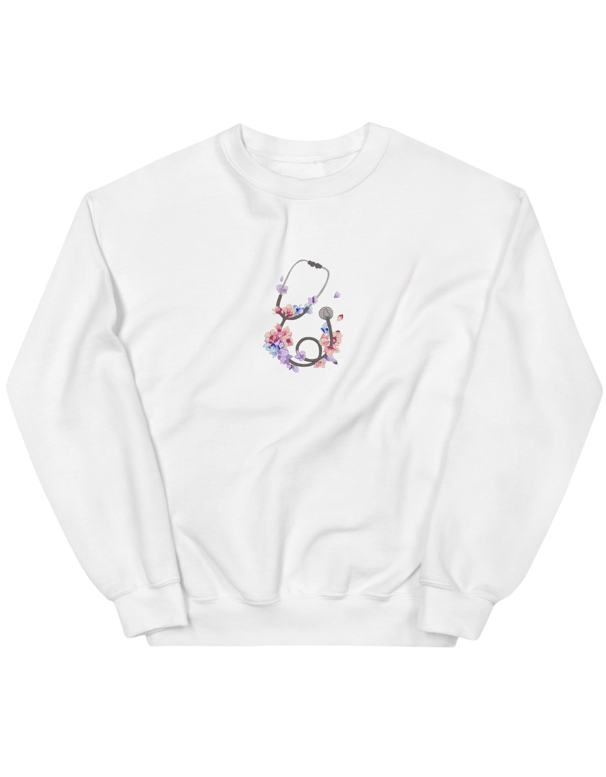 Stetoscop floral sweatshirt