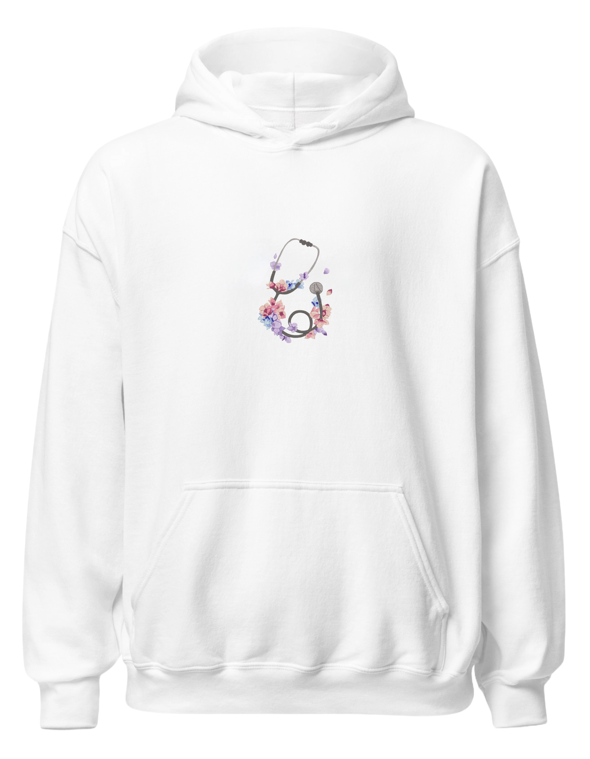 Stetoscop floral hoodie