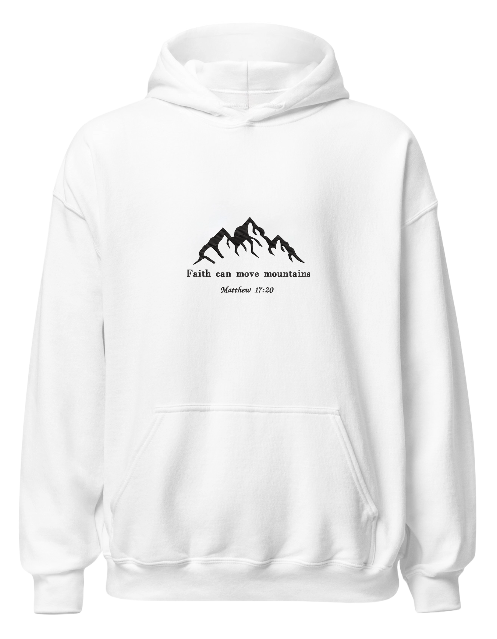 Move mountains hoodie