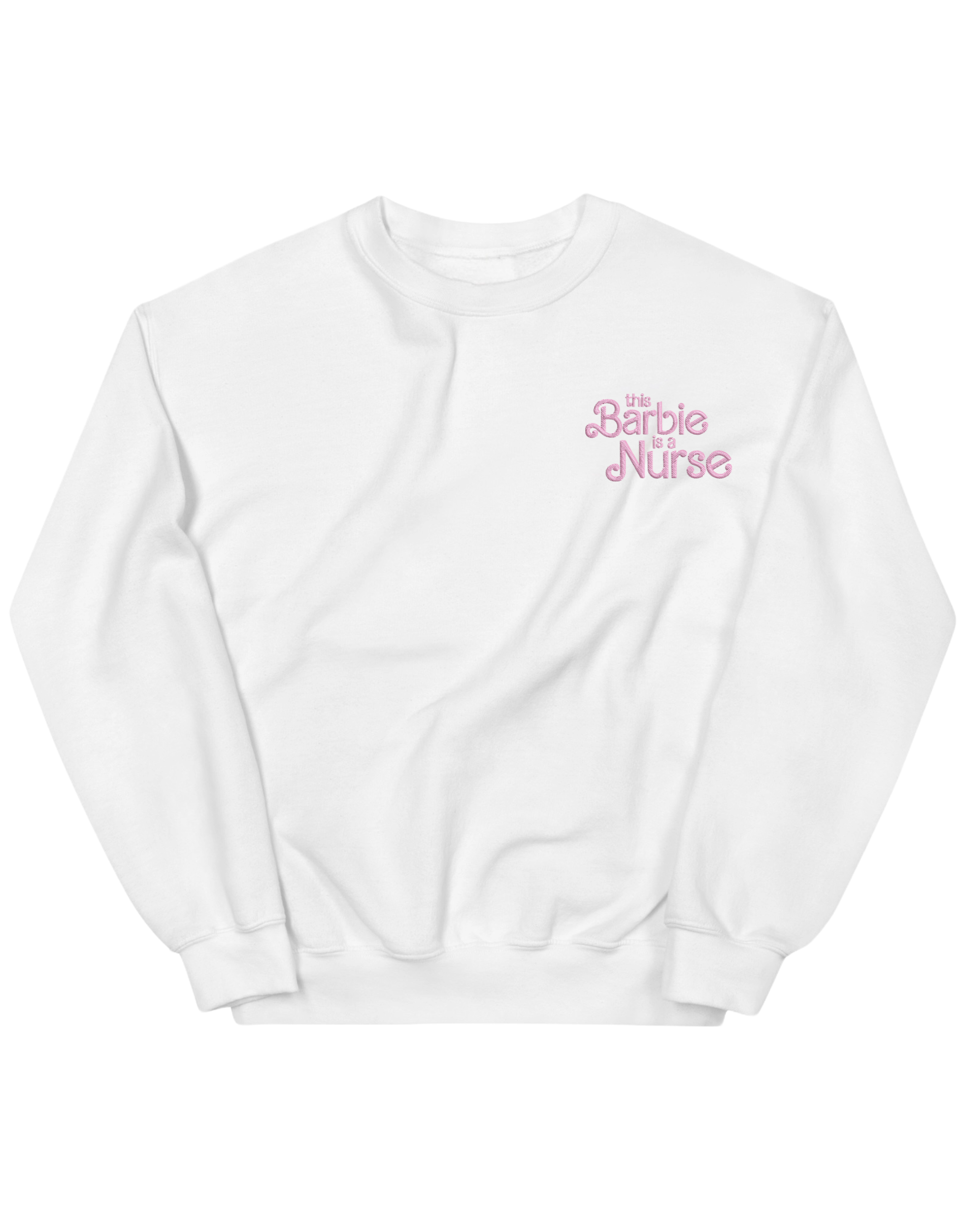 Nurse barbie sweatshirt