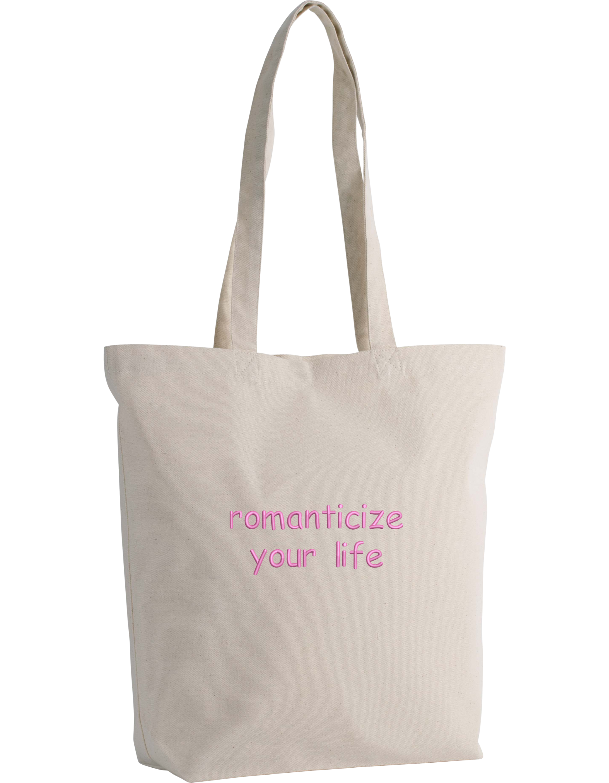 Romanticize your life tote bag