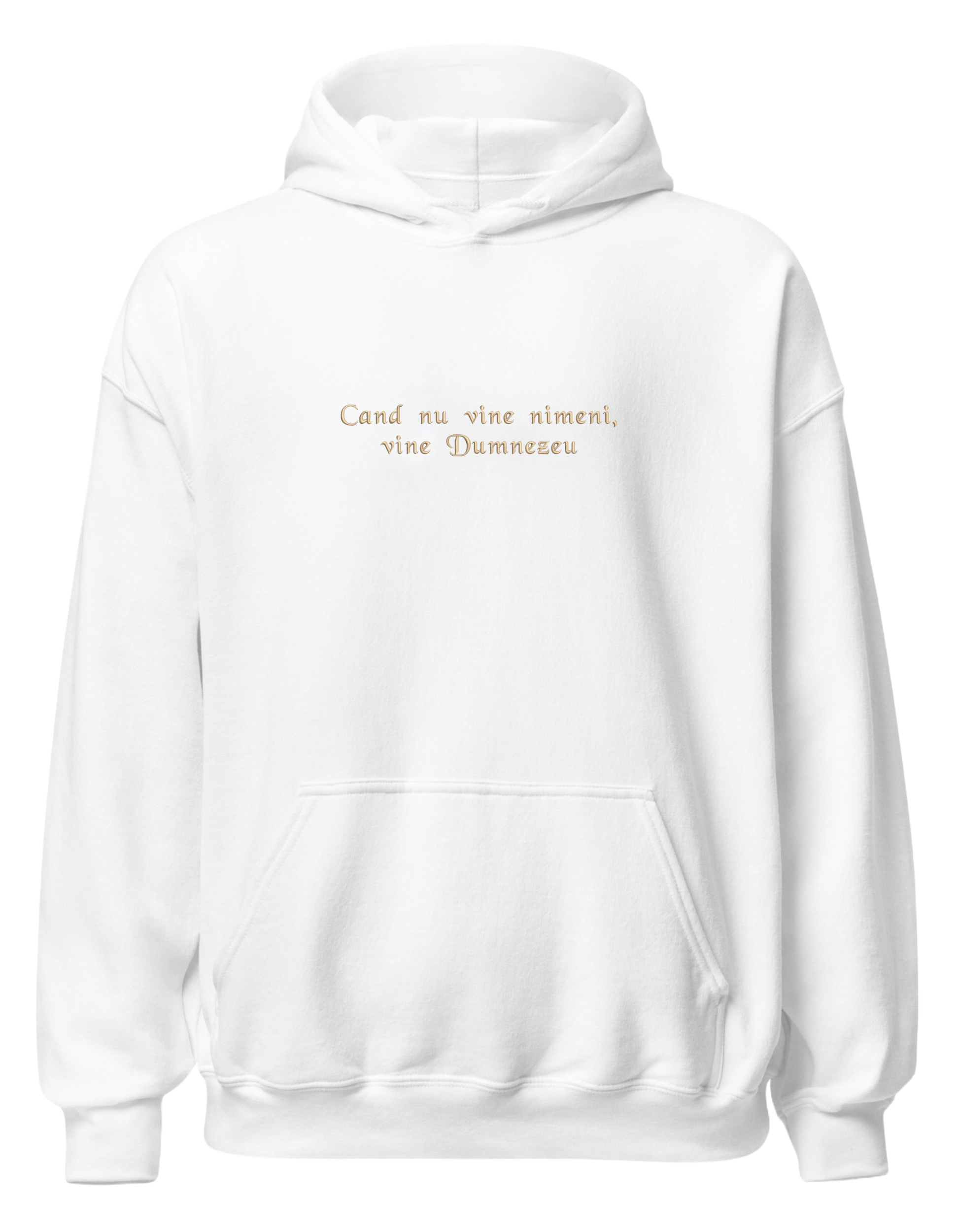 Dumnezeu hoodie