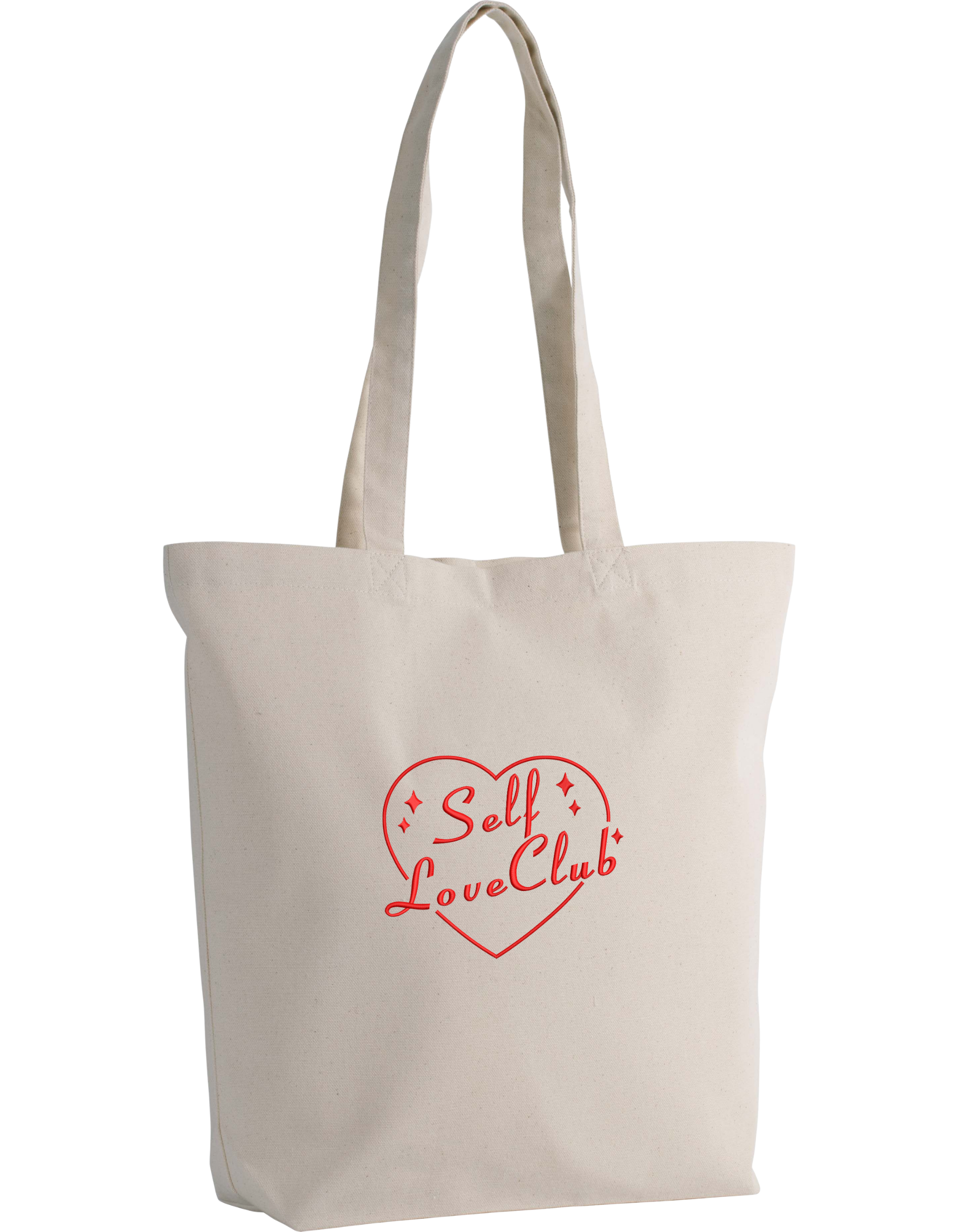 Self love club tote bag