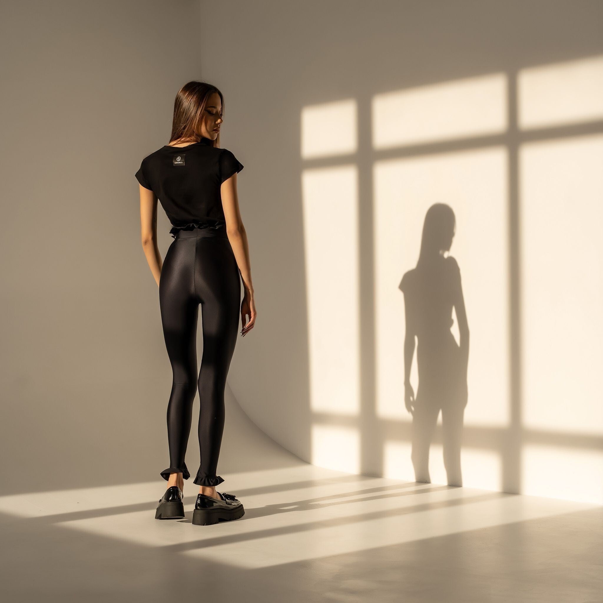 Colanti modelatori cu volan in talie No Name