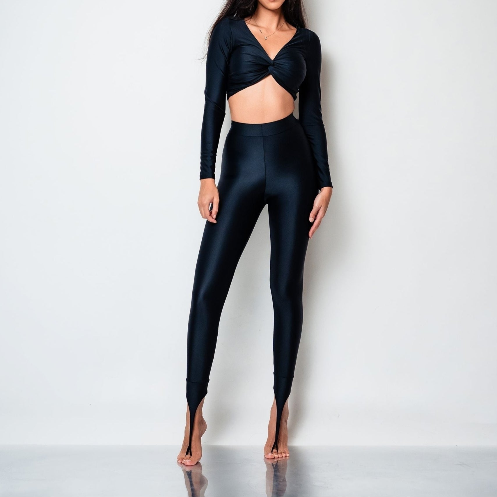 Colanti modelatori cu efect de alungire conceputi pentru incaltaminte cu toc inalt Foxy