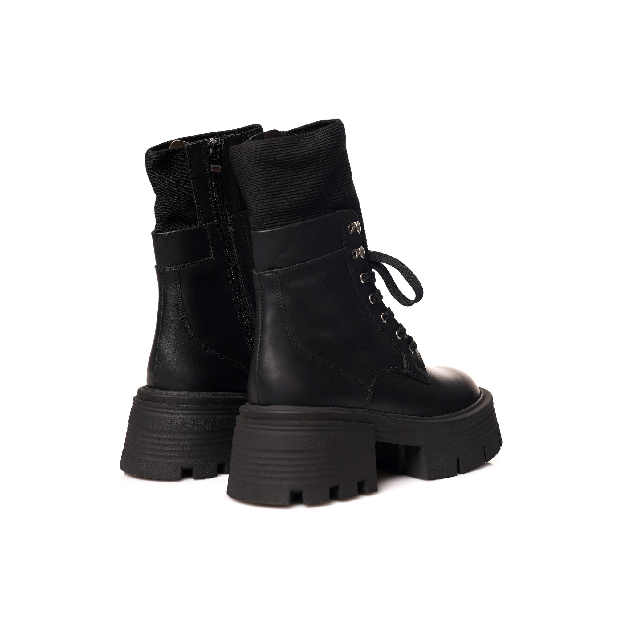 Brodequin Noir | Chaussette