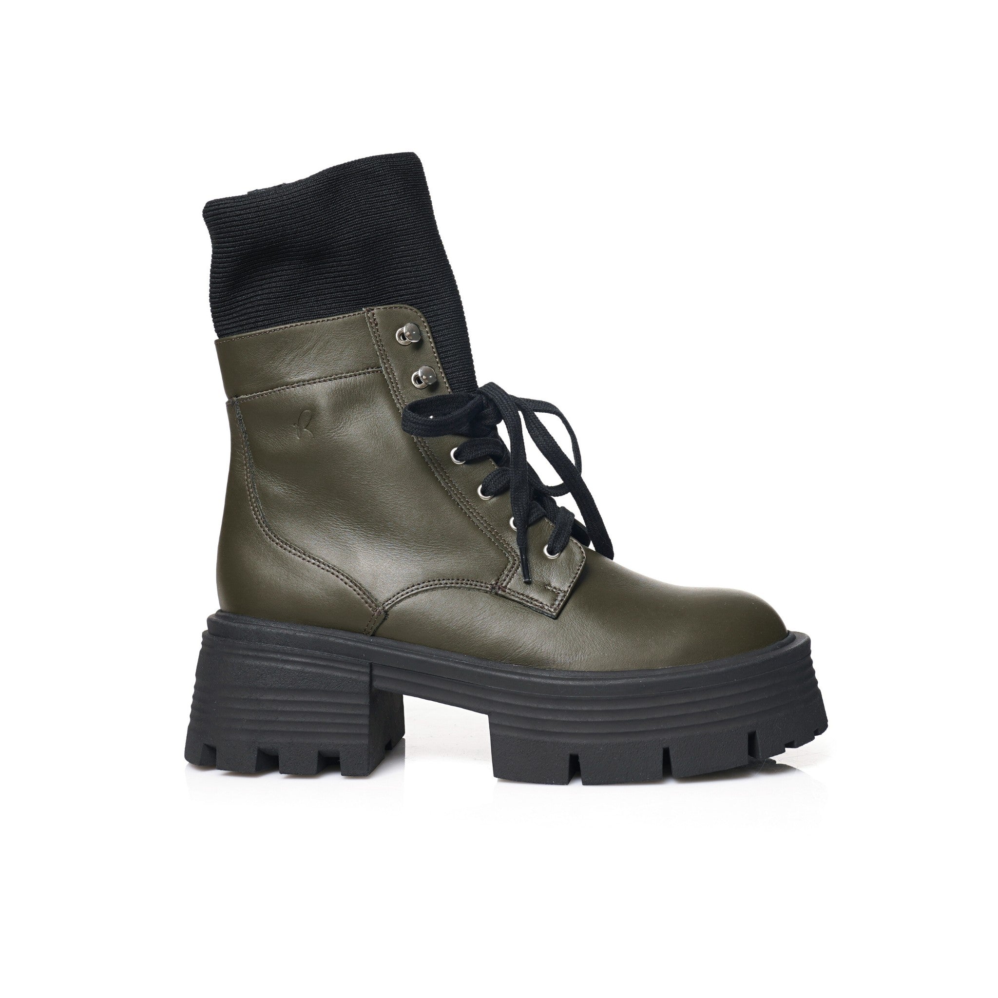 Brodequin Vert | Chaussette