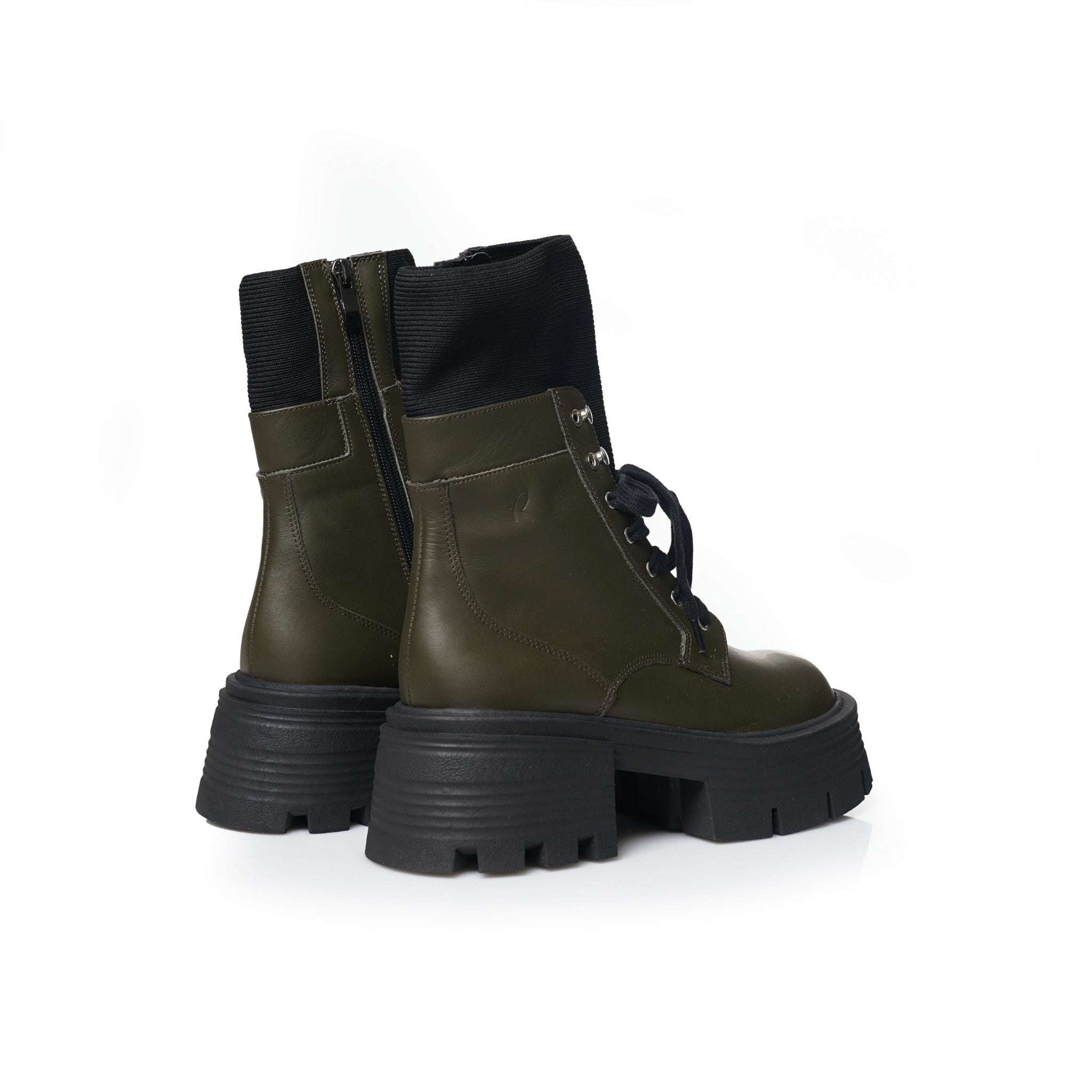 Brodequin Vert | Chaussette