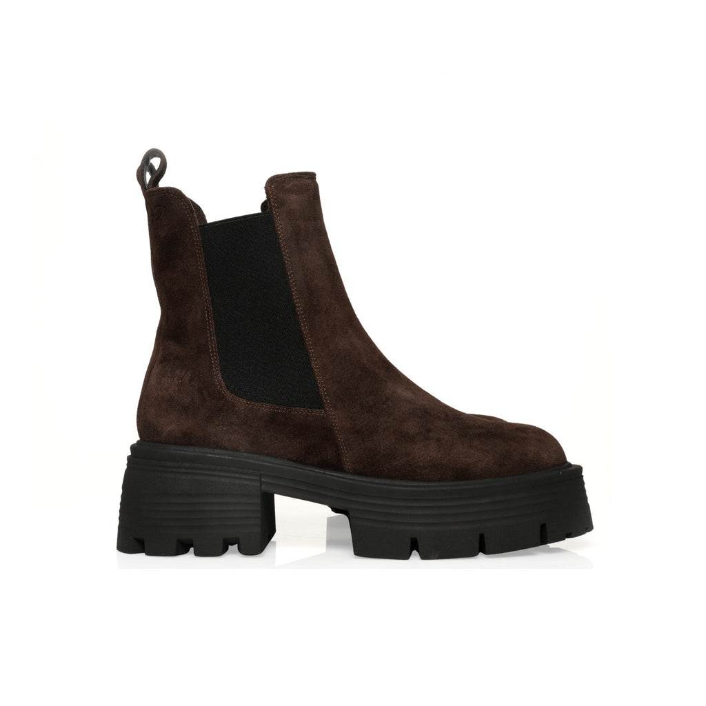 Chelsea Suede Chocolat