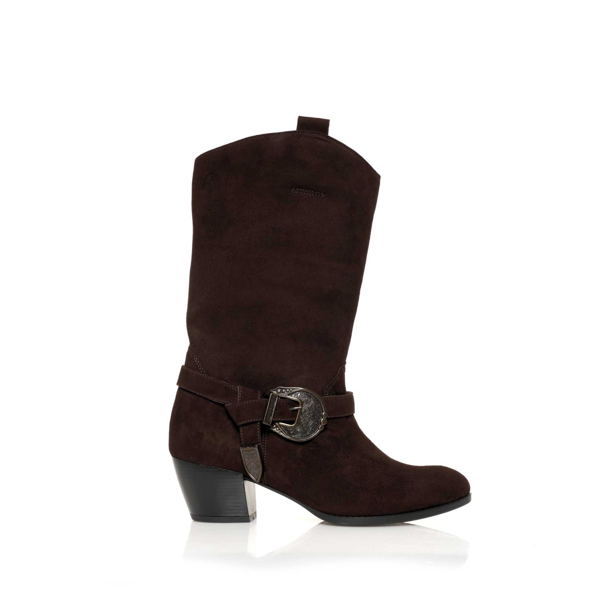 Santiag Chocolate Suede