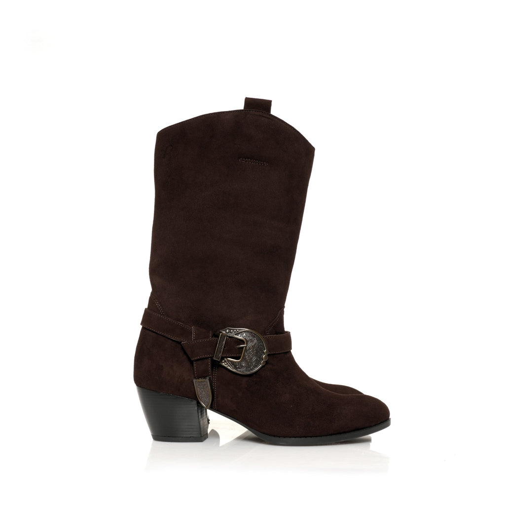 Santiag Chocolate Suede